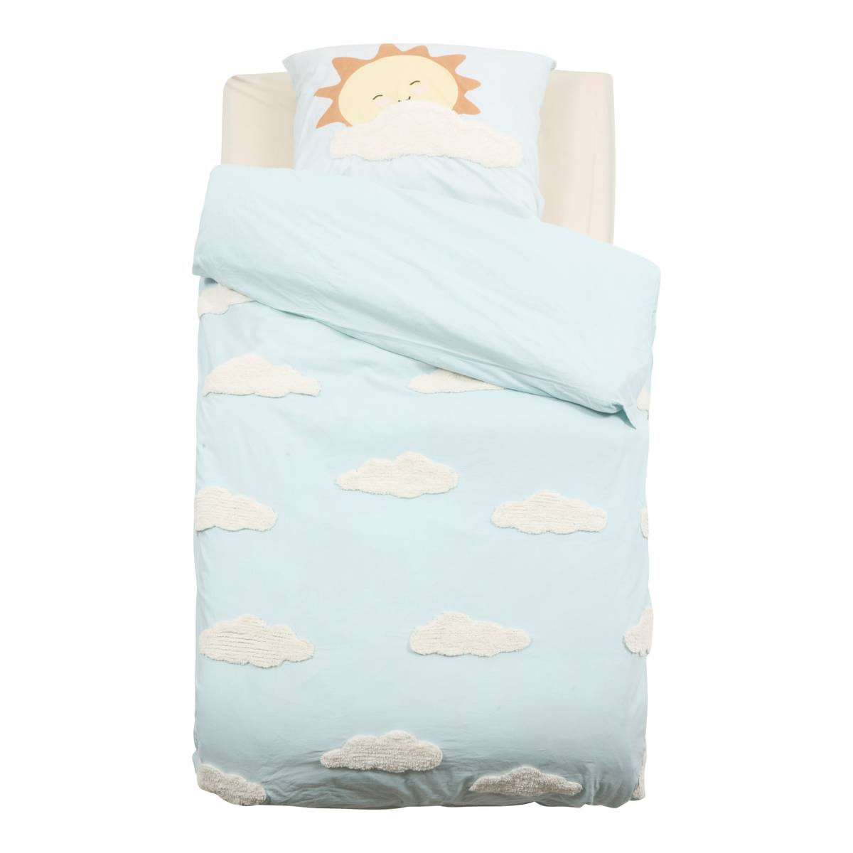 Children's bedding set "Tufy" Light blue, 200x140 cm
