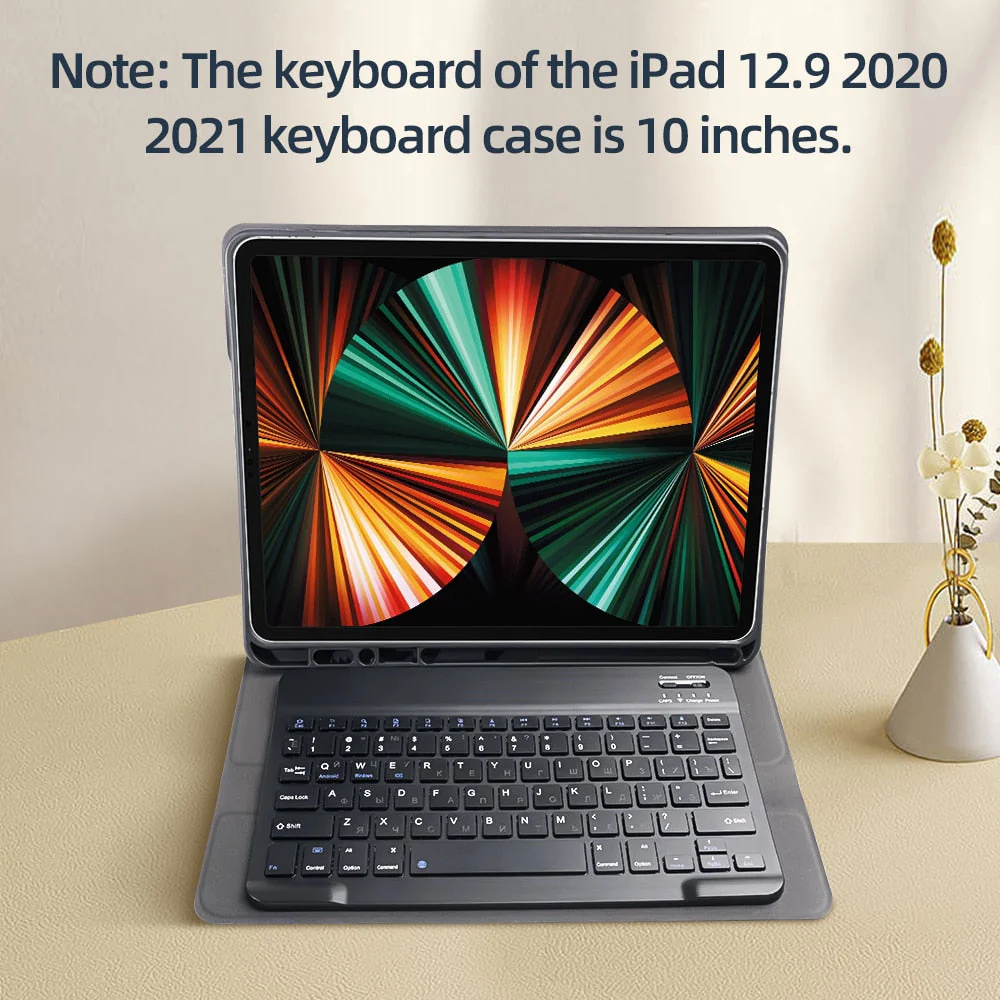 PU Leather iPad Case with Stand and Keyboard - Wholesale & Influencer