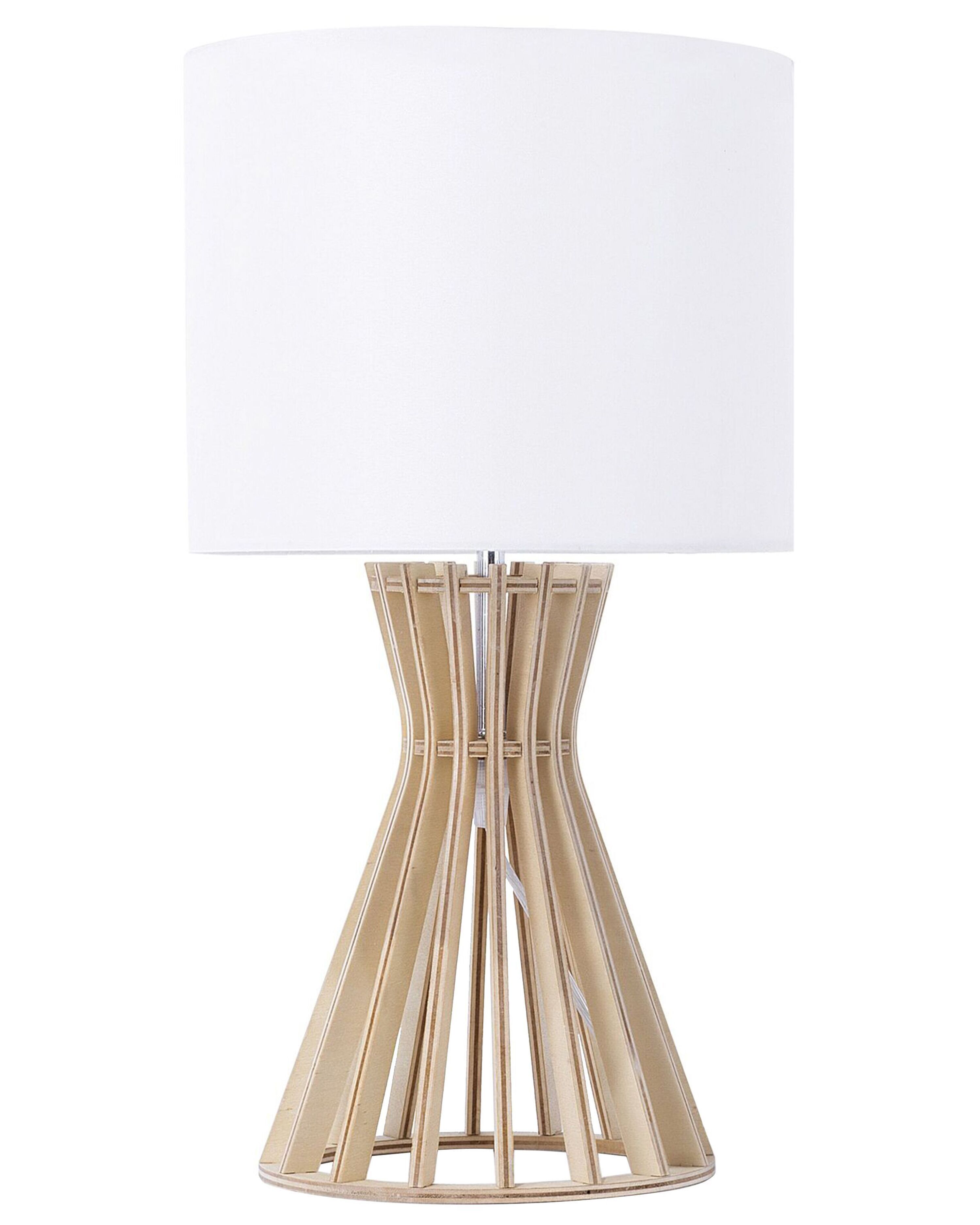 Table Lamp CARRION Brown/ White