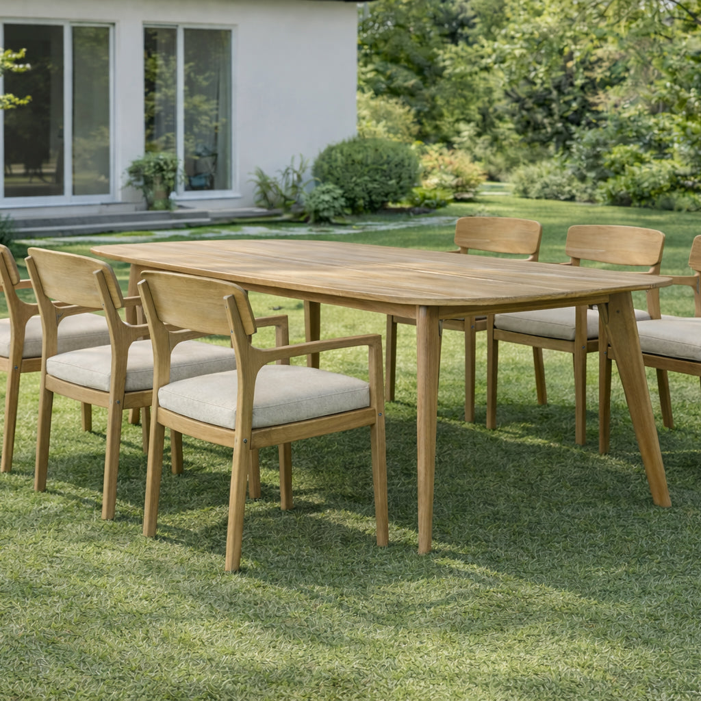 Blokker Scandi Tuinset - Acaciahout - Beige