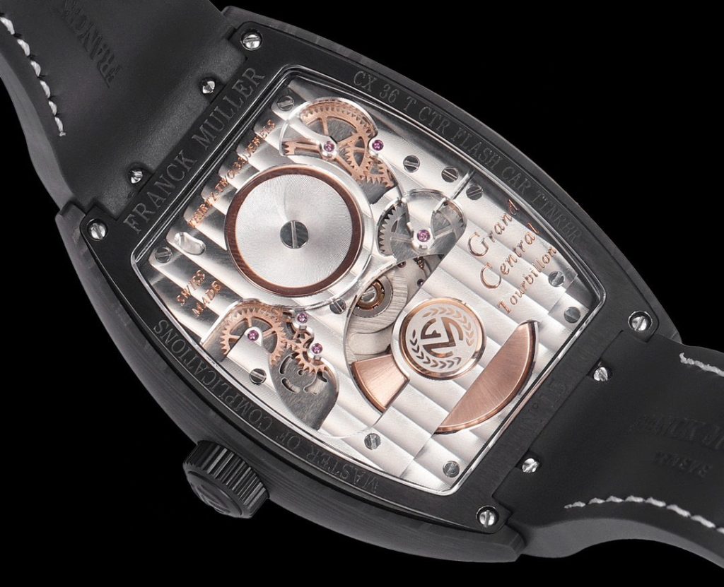 Franck Muller Grand Central Tourbillon Carbon Best Replica Watch 45mm - Top club
