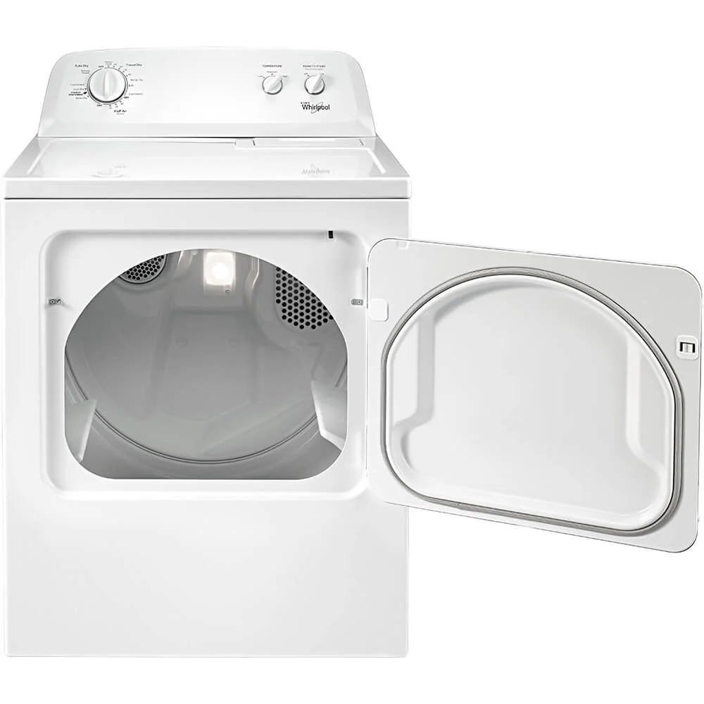 Whirlpool WED4616FW 7.0 Cu. Ft. White Electric Dryer - Image 2