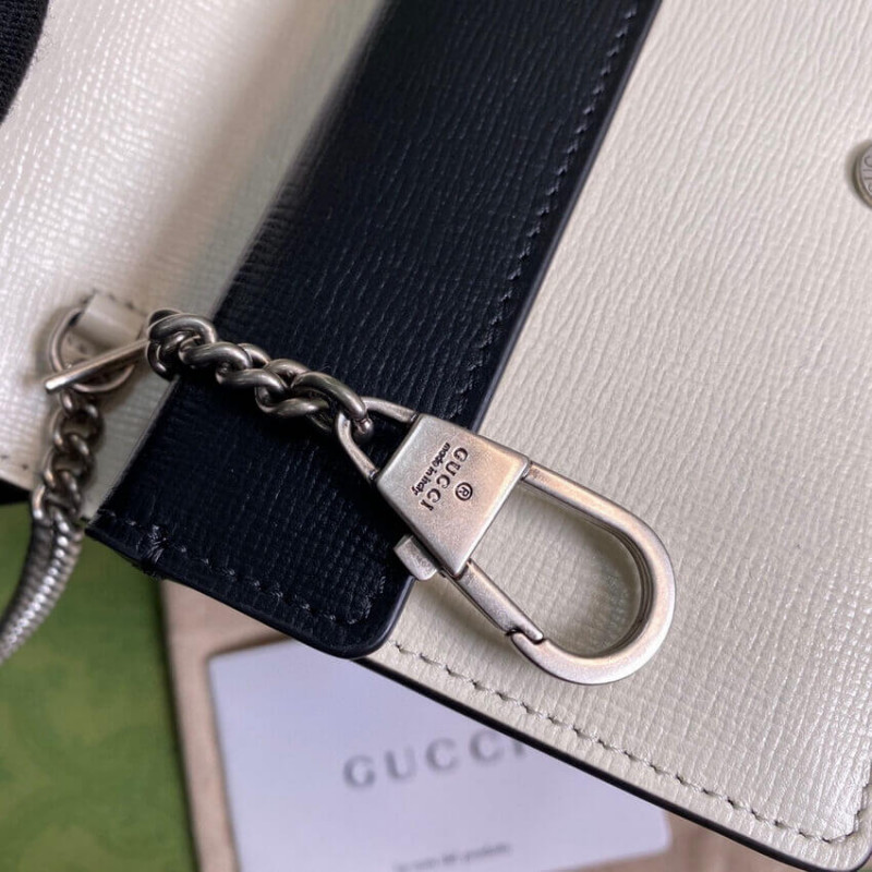 Replica Gucci Dionysus Super Mini Bag 476432 Orange White Leather1:1High-quality replica