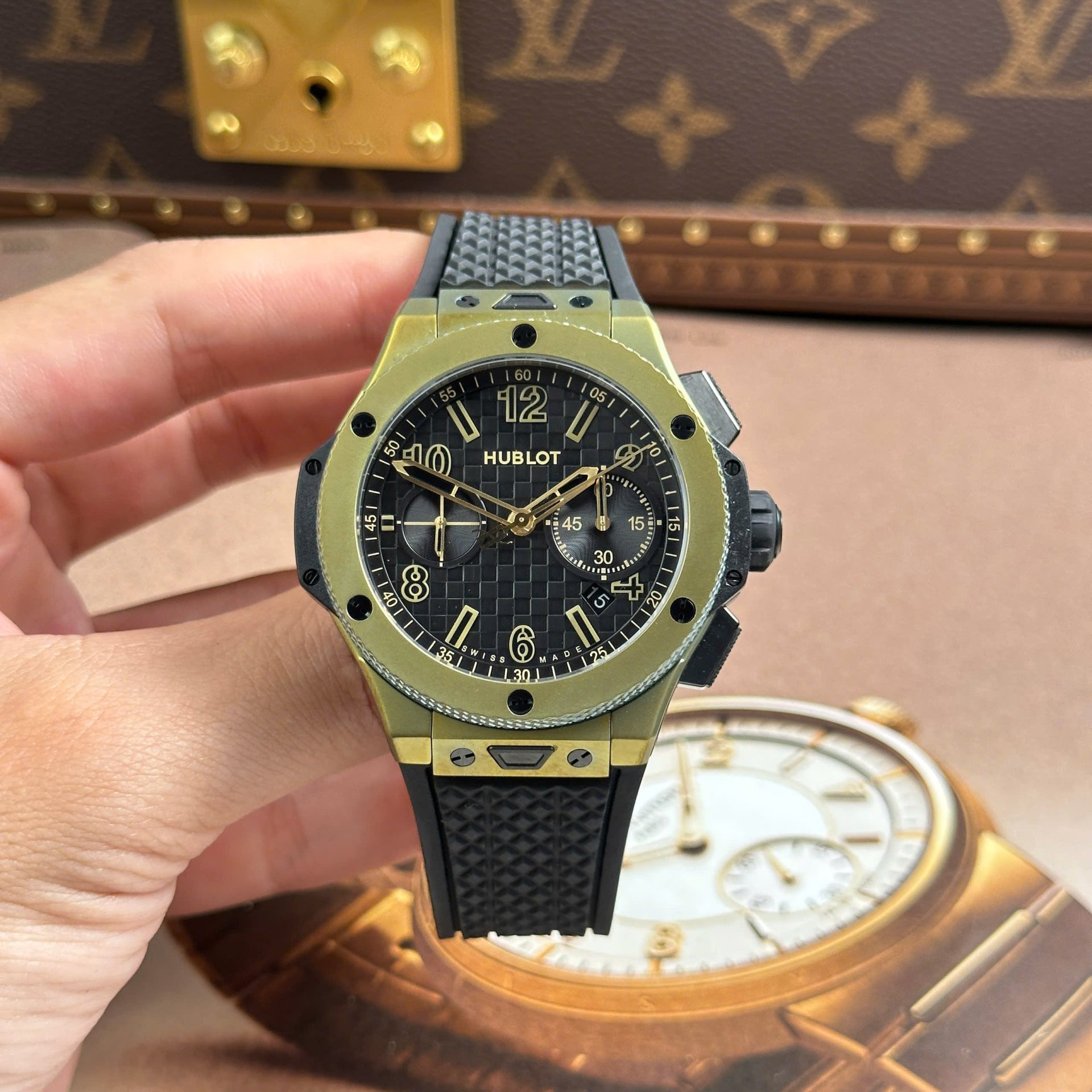 Hublot Big Bang 20th Anniversary Imitation Watches Automatic Movement BBA Factory 43mm - Top club
