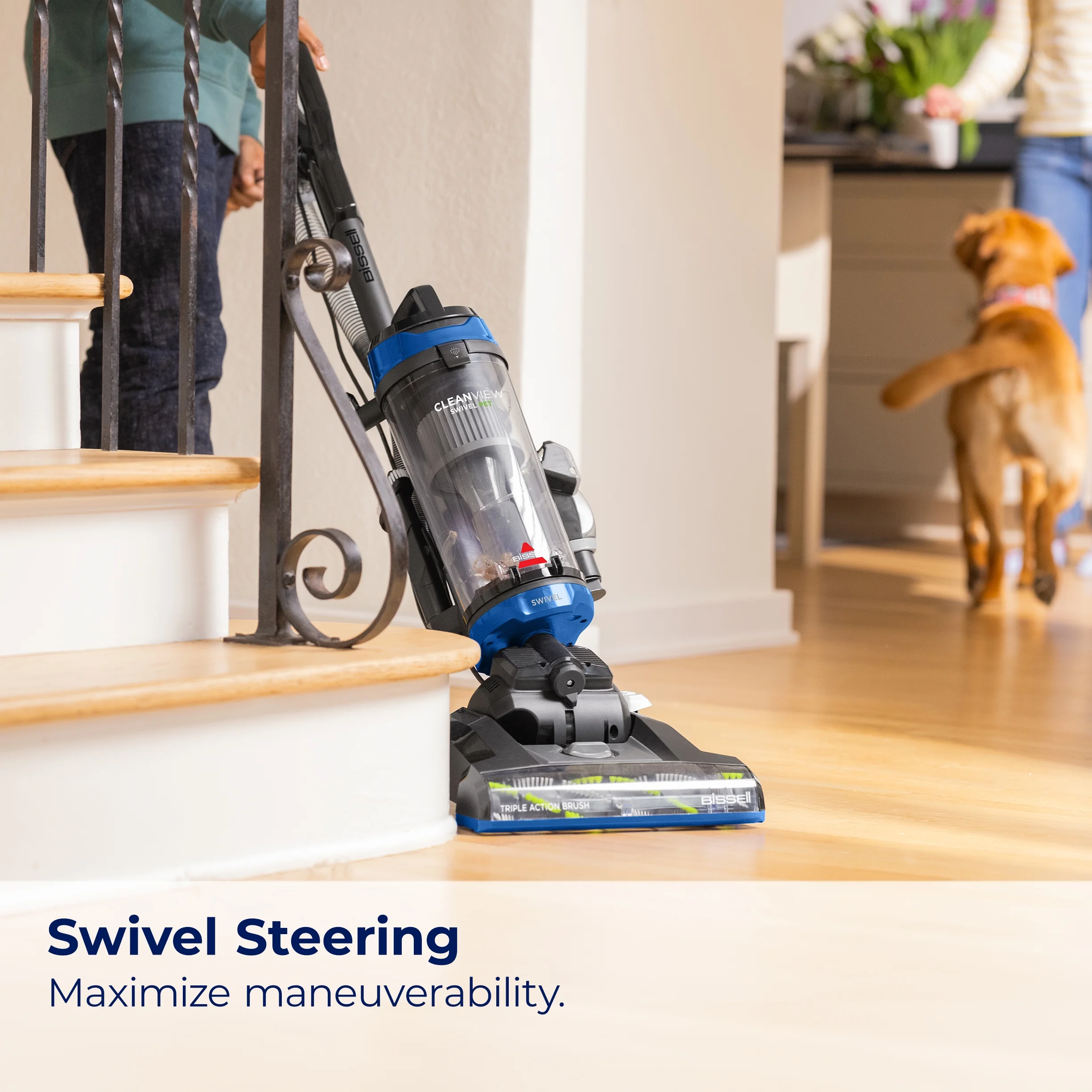 BISSELL CleanView Swivel Pet Upright Vacuum 3832 - Image 3