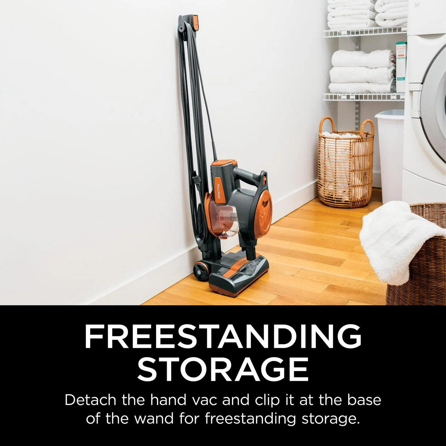 Shark Rocket Ultra-Light Corded Bagless Vacuum for Carpet and Hard Floor Cleaning with Swivel Steering - Image 5