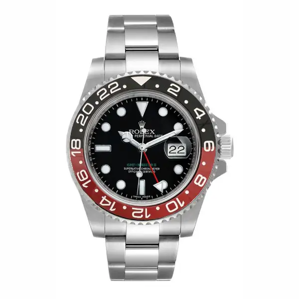 The Rolex GMT-Master II Red Black Dial Coke 16710 Replica - Elite Watch Atelier