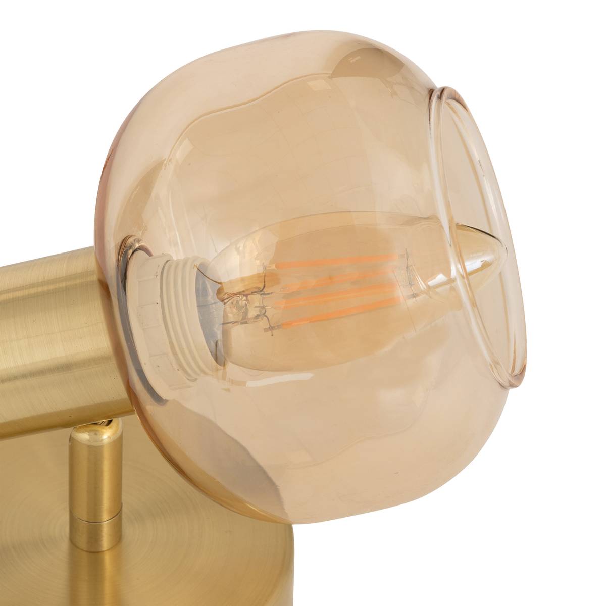 Wall/Ceiling Light "Pilia" Gold, 16x10 cm