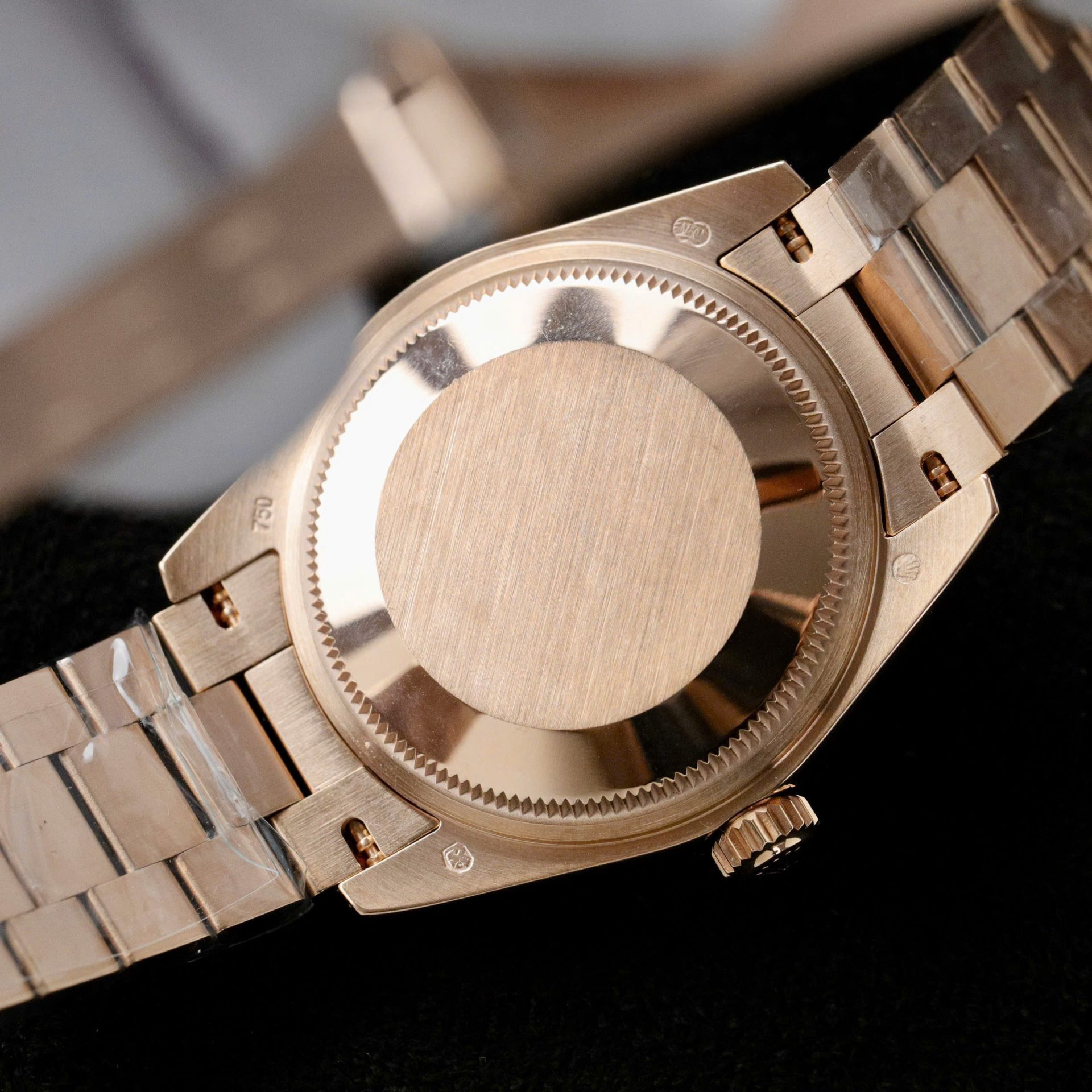 Rolex DateJust Butterfly Dial Copies Watches Rose Gold Wrapped 18K + Diamonds Moissanite 31mm - Top club