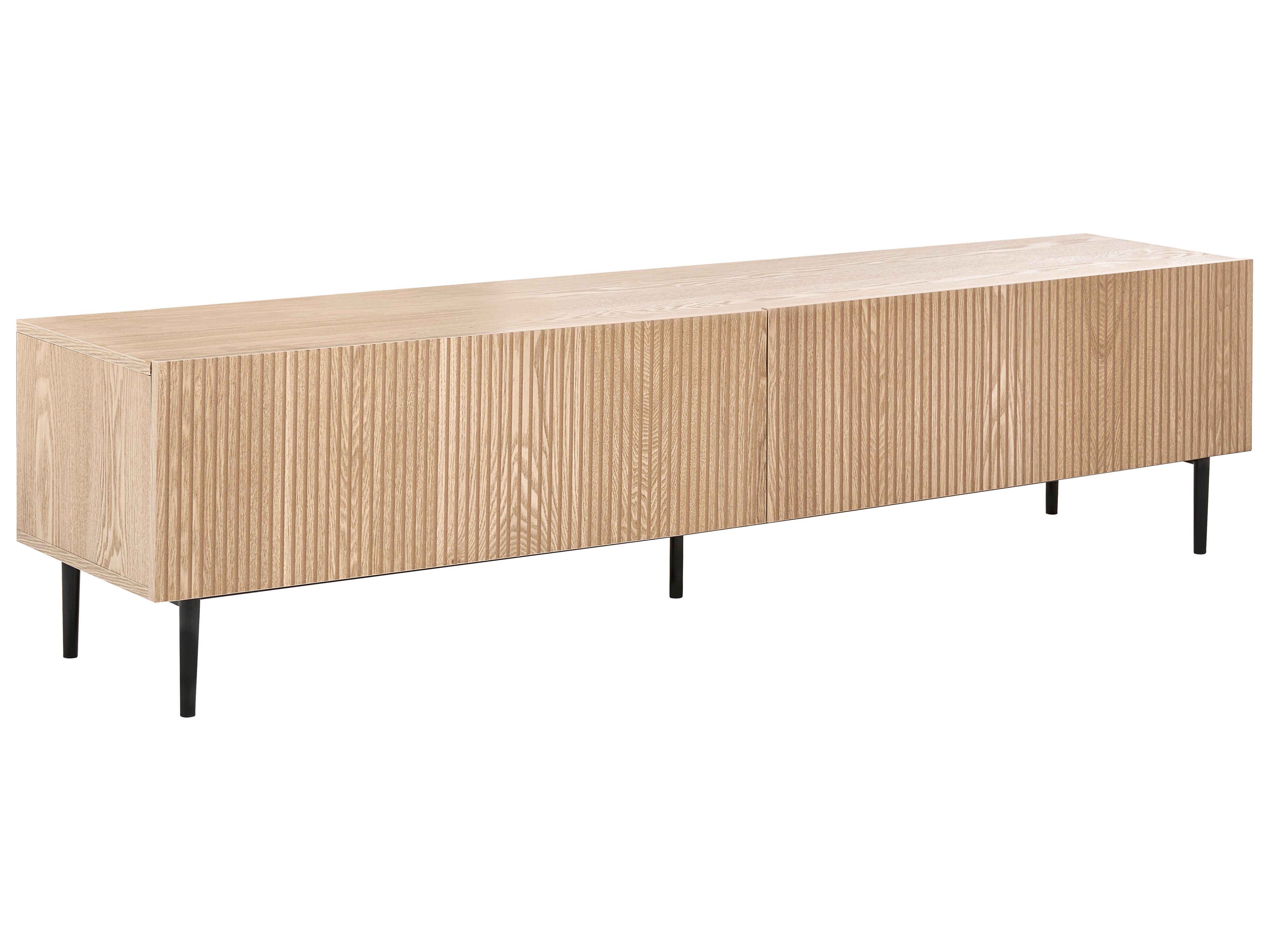 TV Stand BLYTHE Light Ash Wood