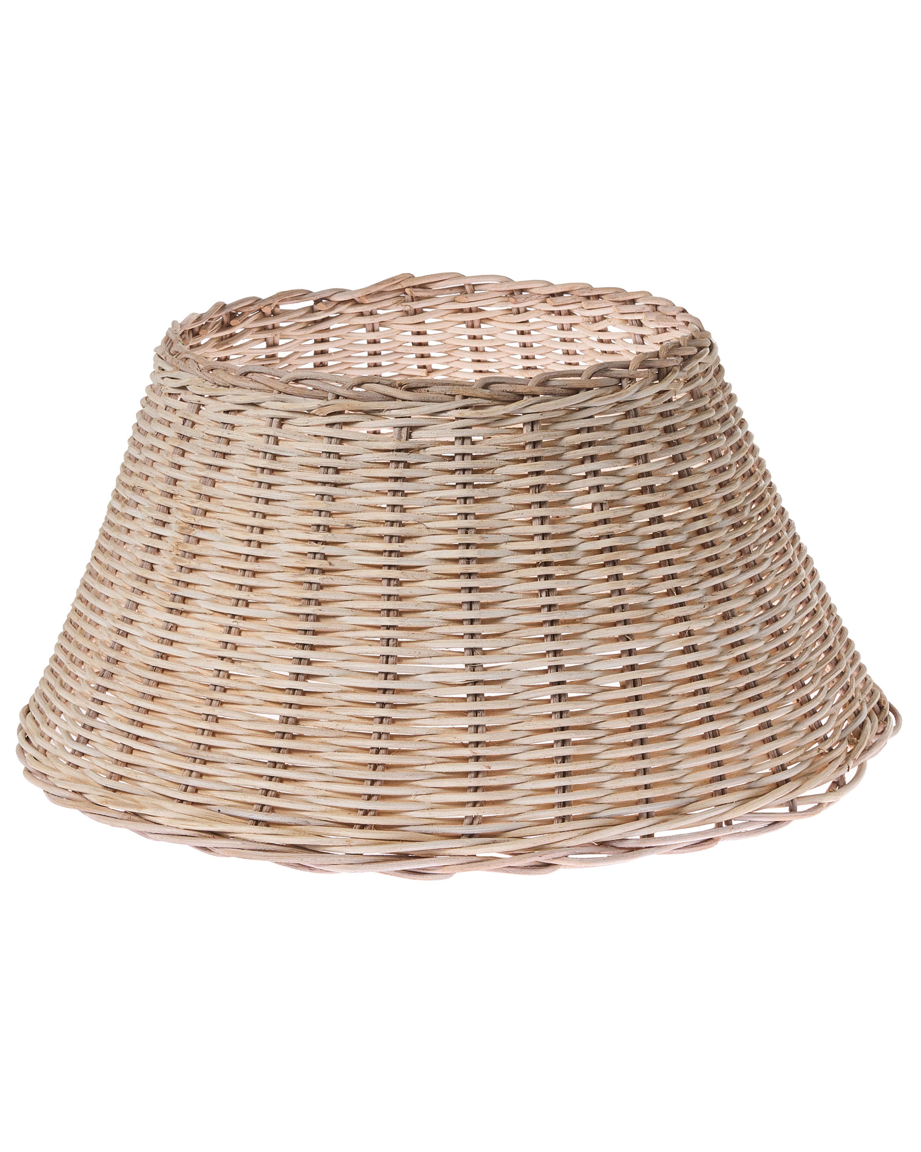 Christmas Tree Collar FLOCON Rattan Light Brown 47 cm