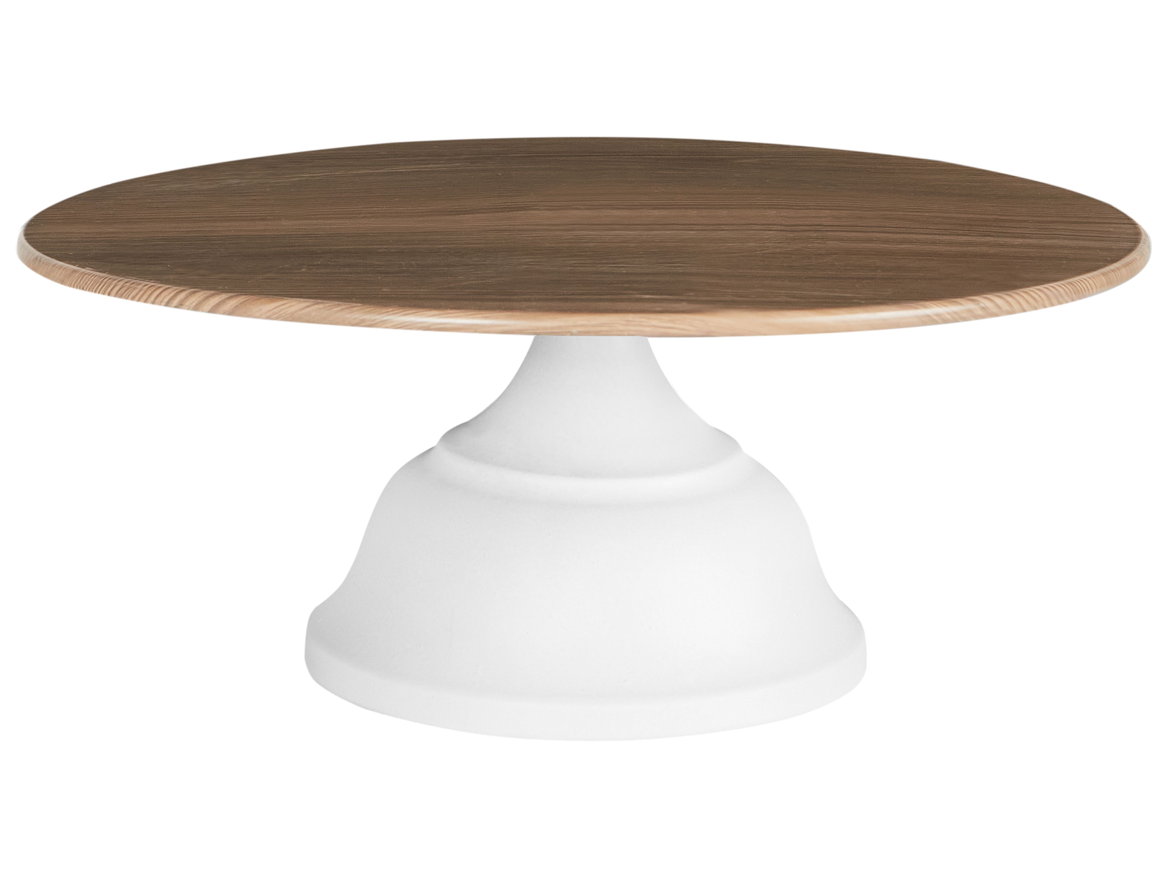 Cake Stand BRIOCHE Metal White
