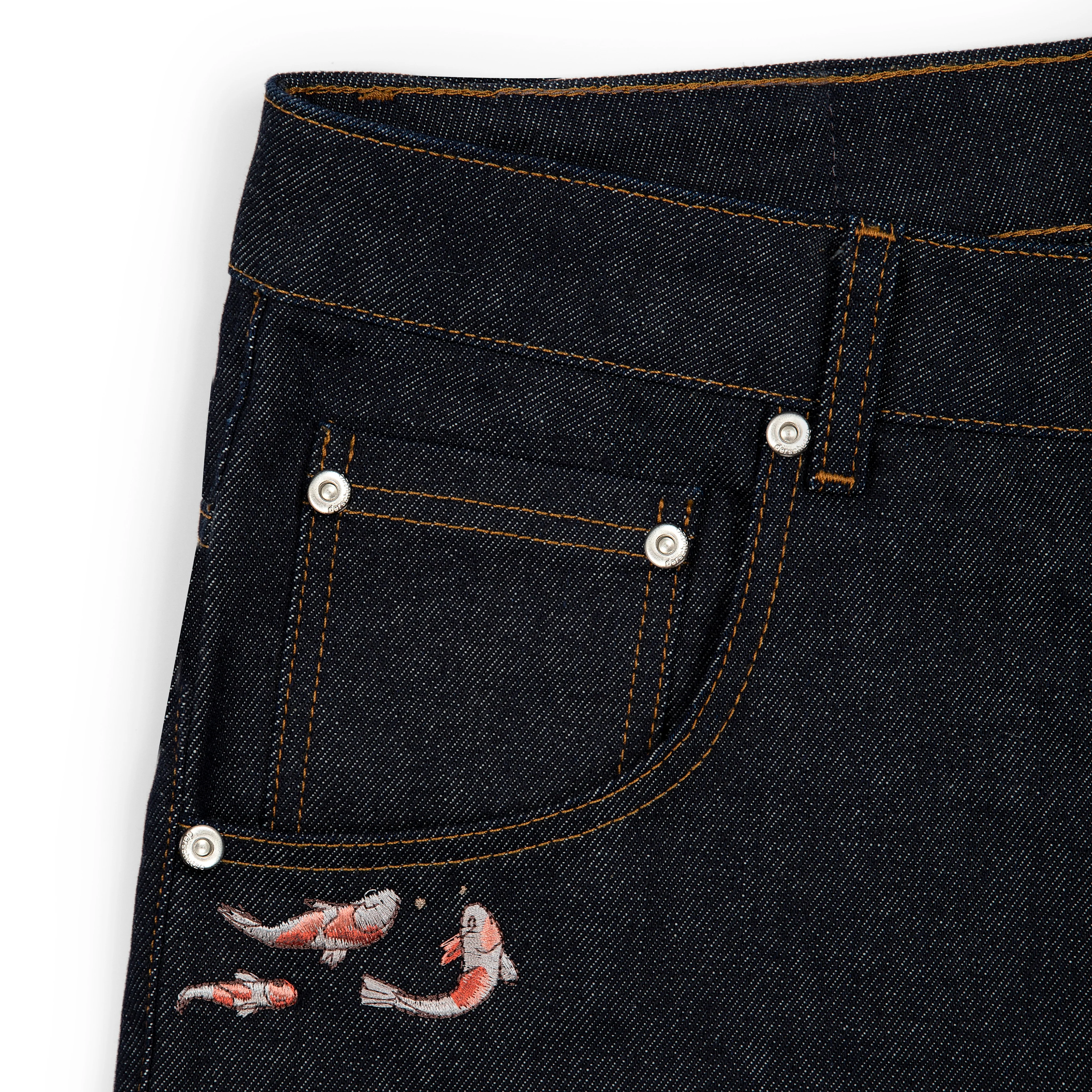 "koi fish" denim