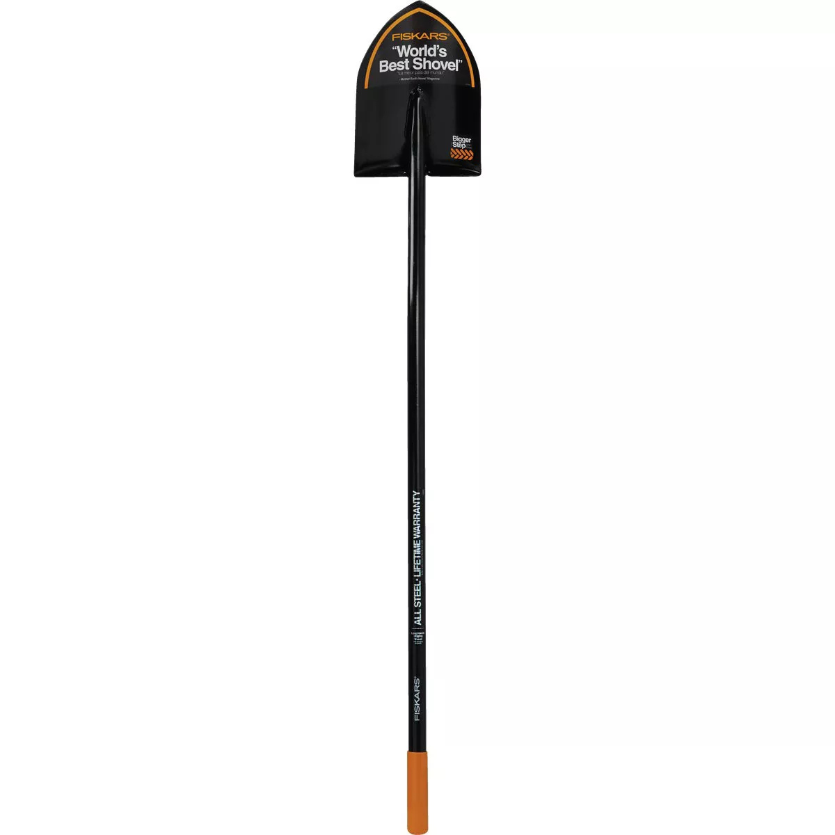 Fiskars 57.5 In. Steel Handle Round Point Shovel