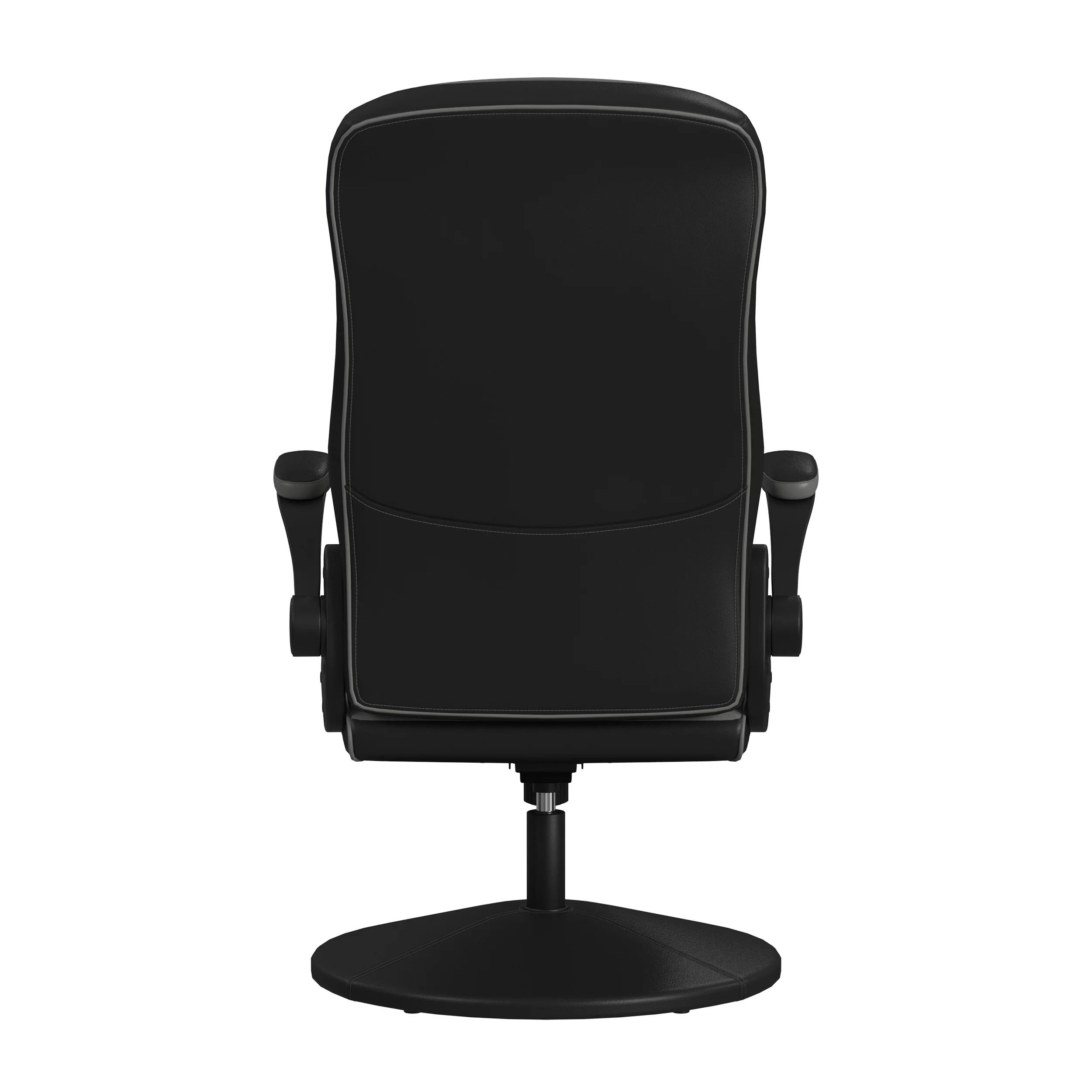 RESPAWN 800 Swivel Rocker Gaming Chair - Ergonomic Floor Gaming Seat with Lumbar Support, Flip Up Armrest, High Back, Pedestal Base, Comfortable No Wheels Console Video Game Rocker Chair - Red - Image 68
