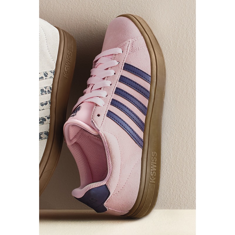 K-Swiss Women's Court Tiebreak II Suede Shoe - MIDNIGHT VELVET CATALOG