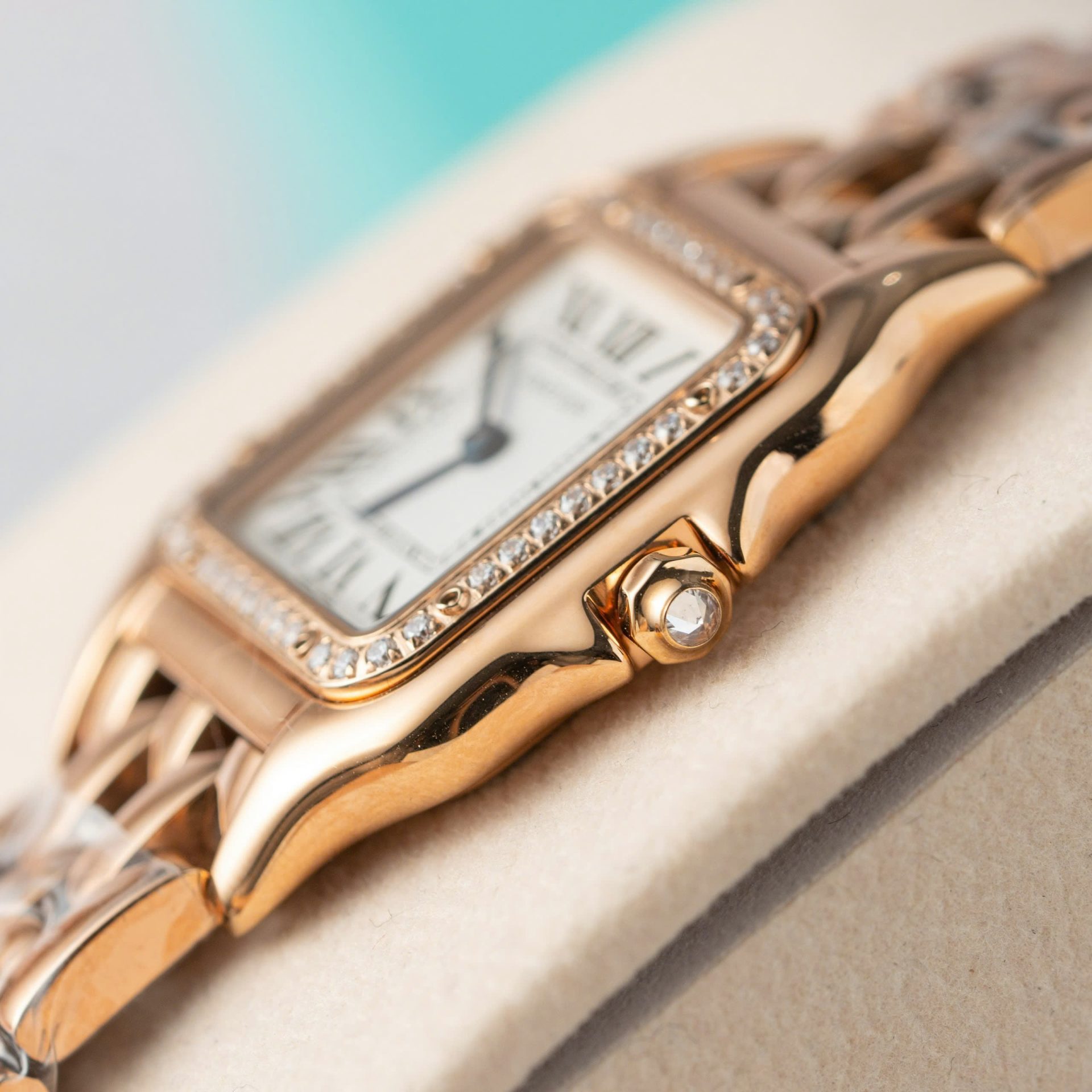 Cartier Panthere Women s Replica Watch Rose Gold Quartz 27mm - Top club