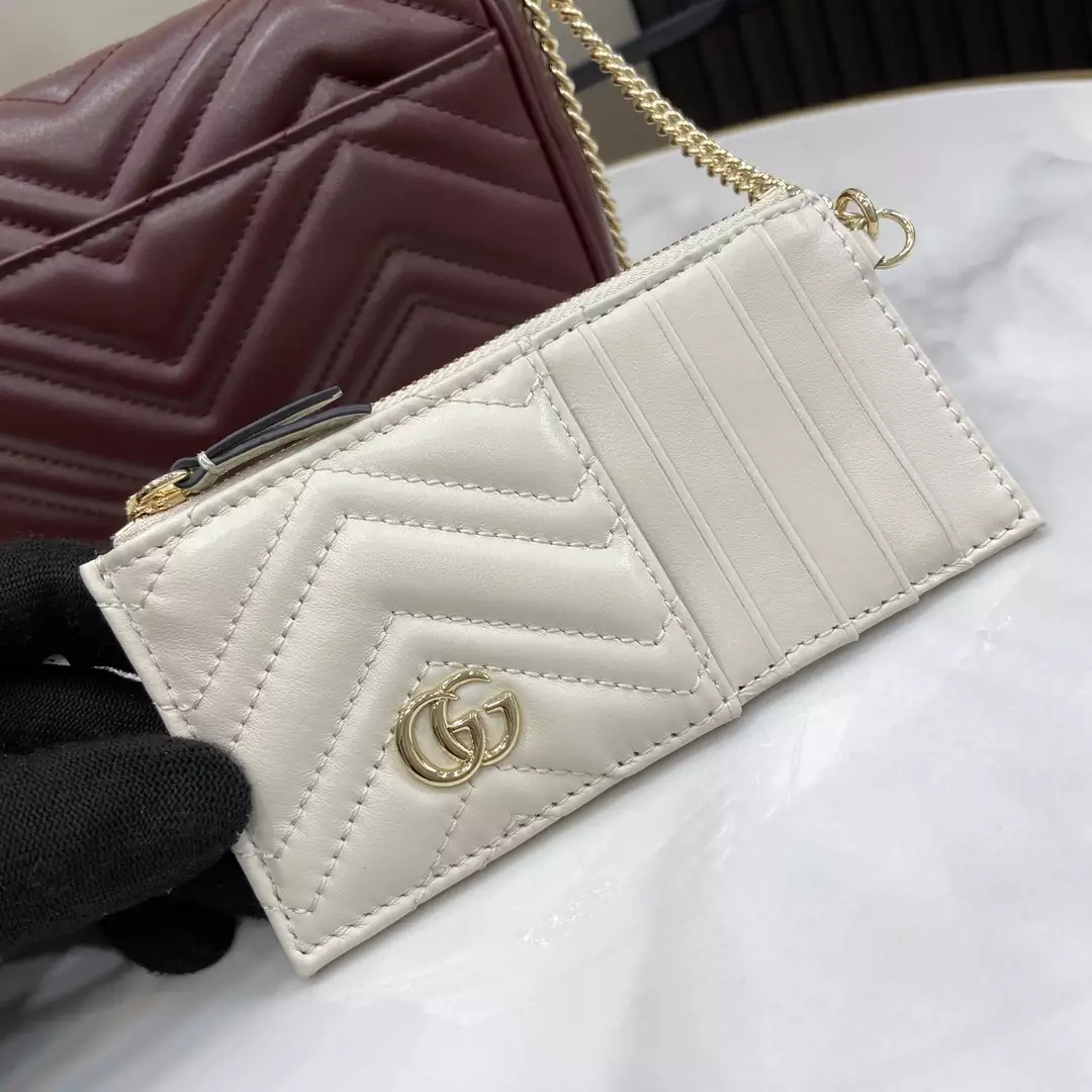 GG Marmont Mini Bag in Rosso Ancora Red Leather1:1High-quality replica