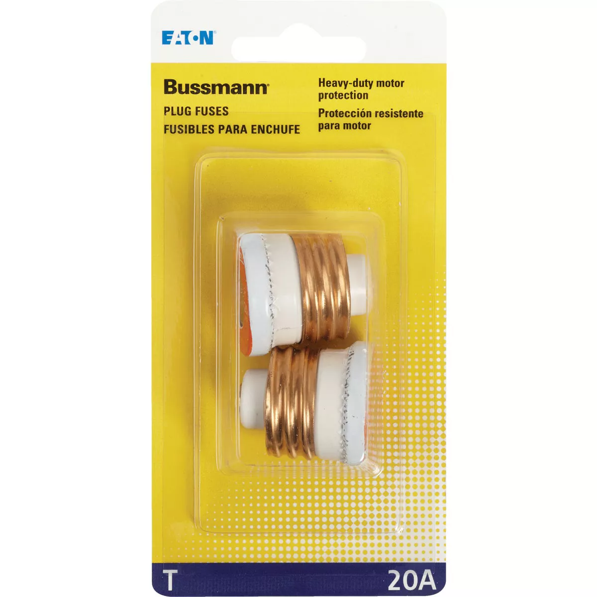 Bussmann 20A T Time-Delay Plug Fuse (2-Pack)