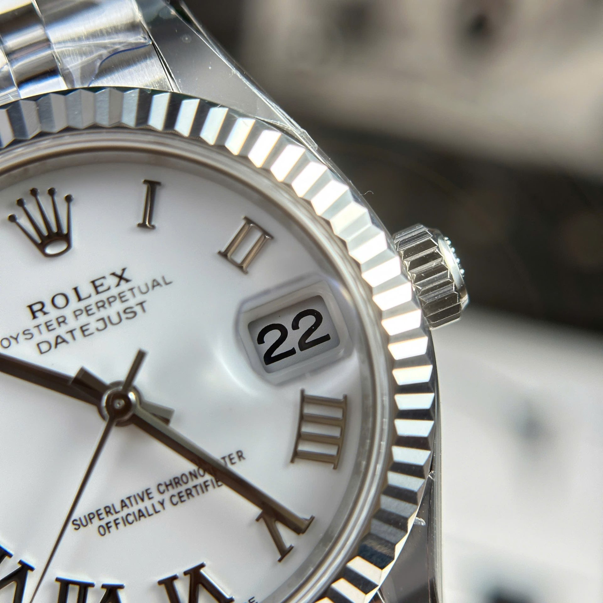 Rolex DateJust Copies Watches Dial White Jubilee Strap THB Factory 31mm - Top club