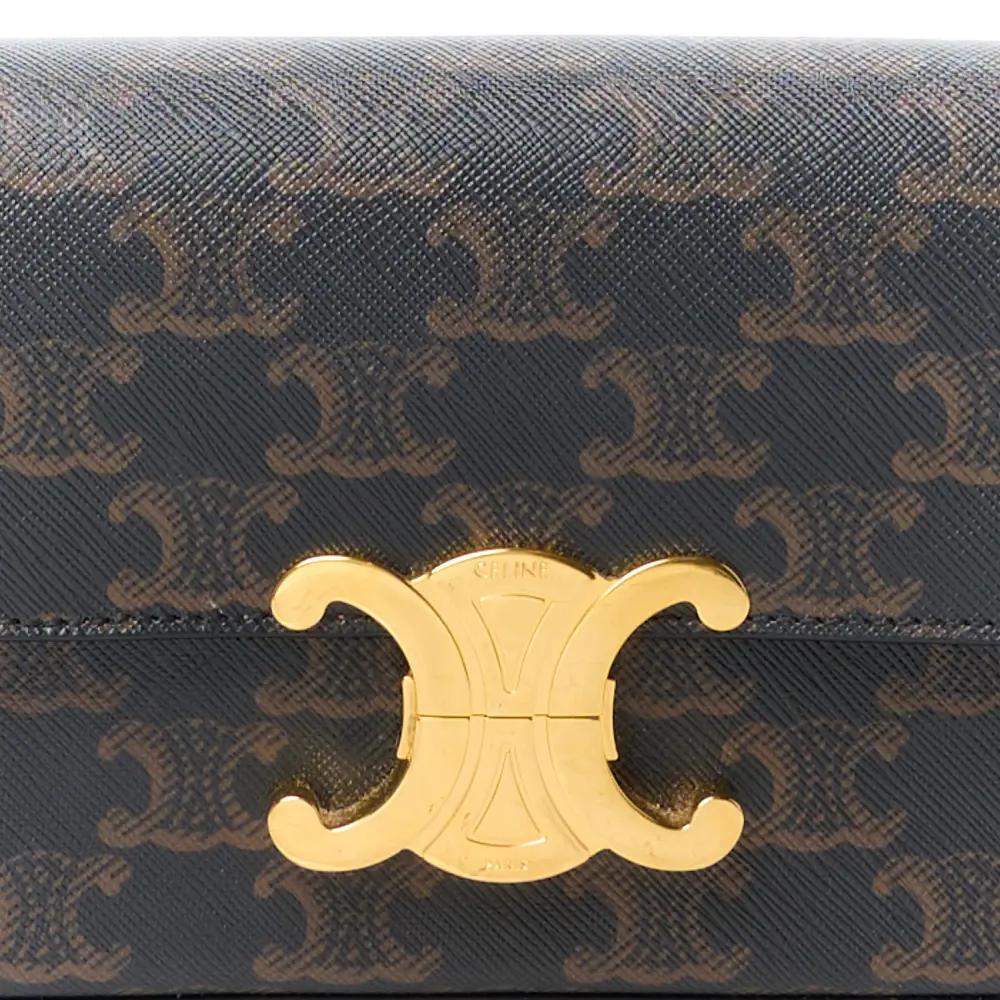 Replica Handbags: Celine Medium Triomphe Shoulder Bag Review1:1High-quality replica