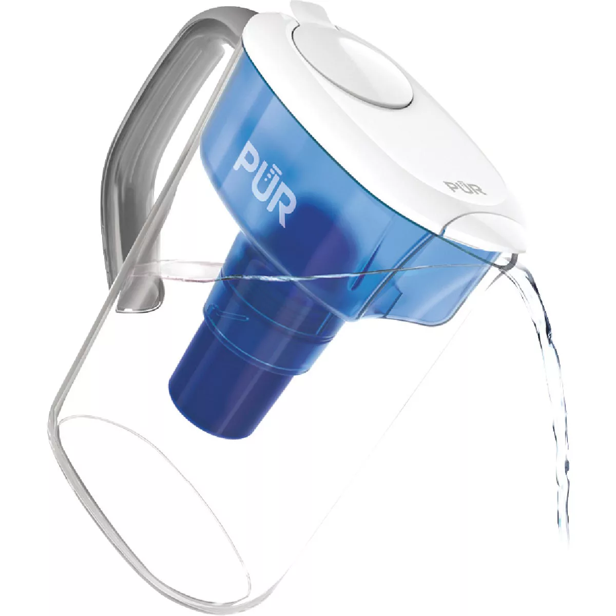 Pur 7-Cup Water Filter Pitcher, Blue