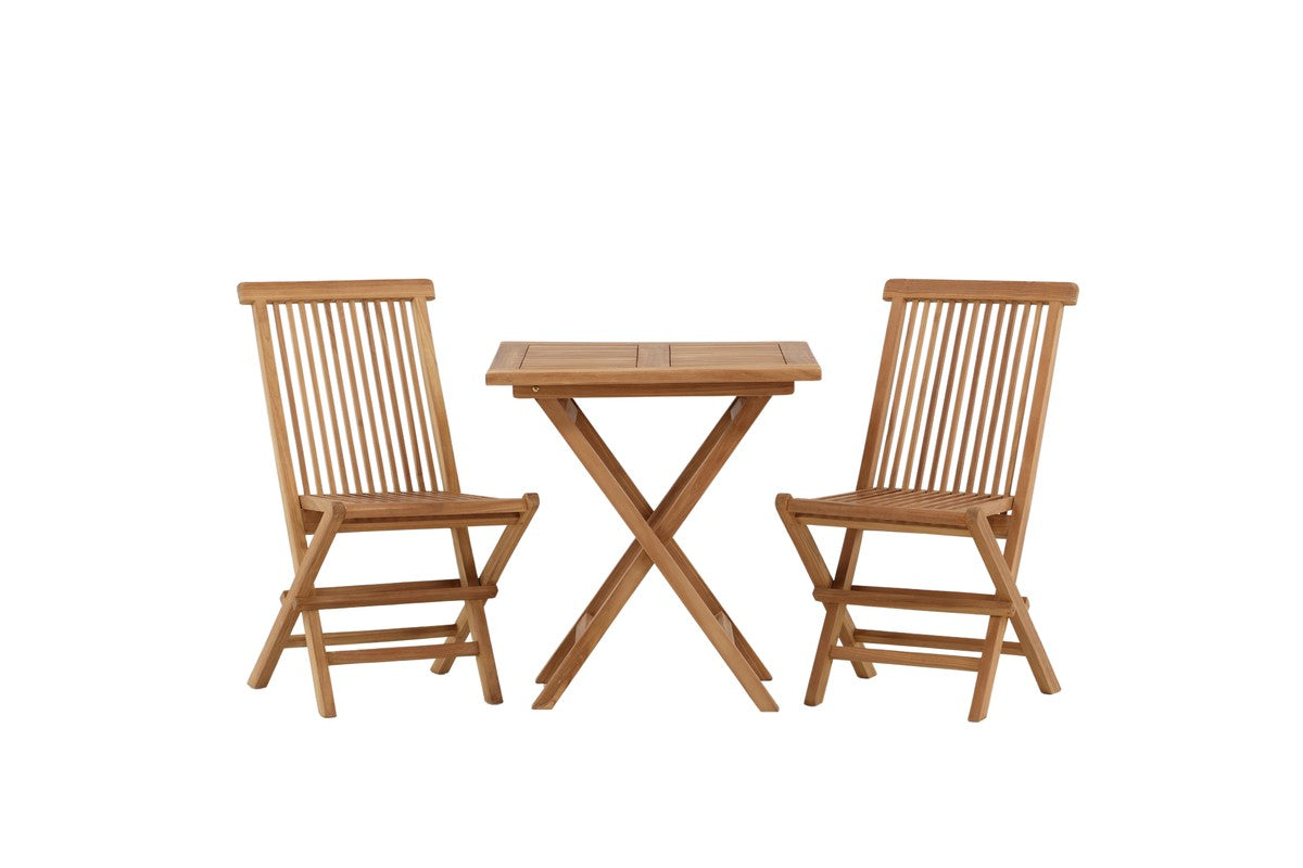 Rebellenclub Crema Tuintafel - 70 x 70 cm - Naturel Hout