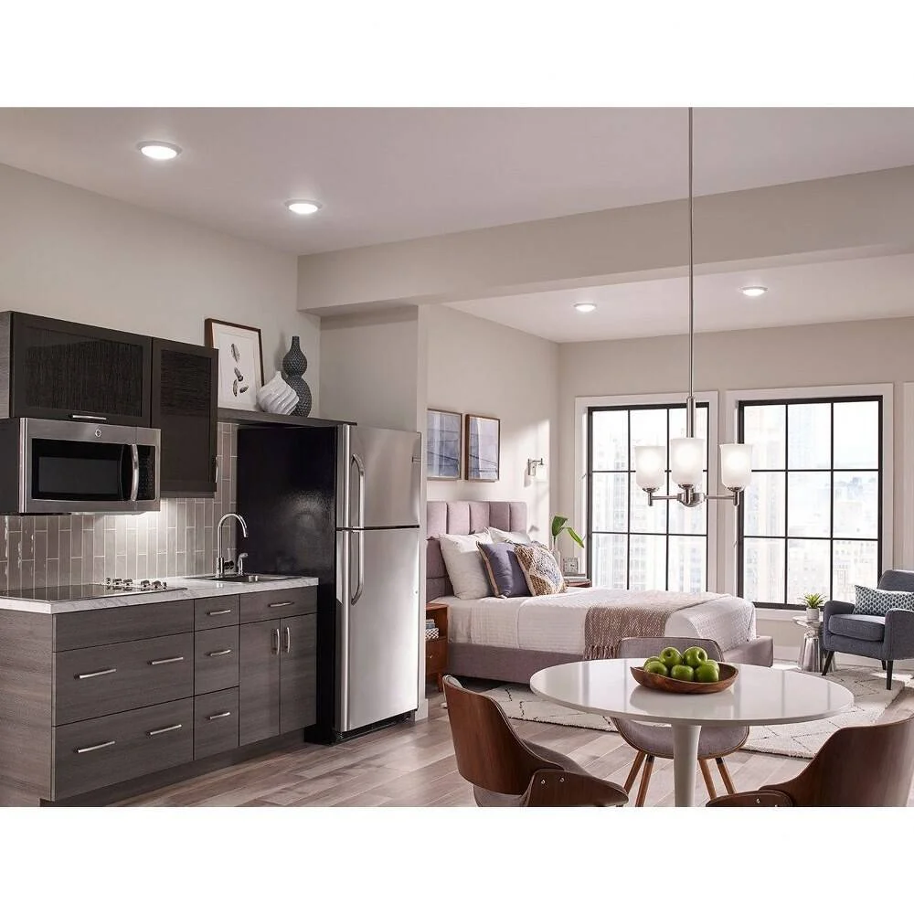 43670BK-Kichler Lighting-Shailene - 3 light Mini Chandelier - 17.5 inches wide-Black Finish    -Traditional Installation