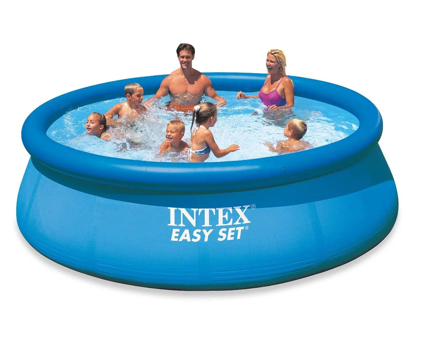 Intex Easy Set Above Ground Swimming Pool 12 ft x 30 in With Filter Pump - 28131EH - Image 2 Intex Easy Set Above Ground Swimming Pool 12 ft x 30 in With Filter Pump - 28131EH - Image 2