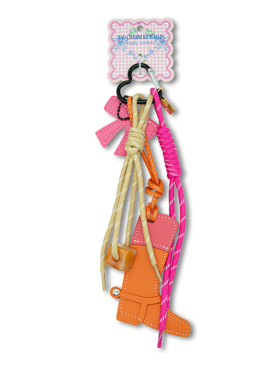 0126-BAG-CHARM-WSTRN-BOOT - Simply Southern Outlet