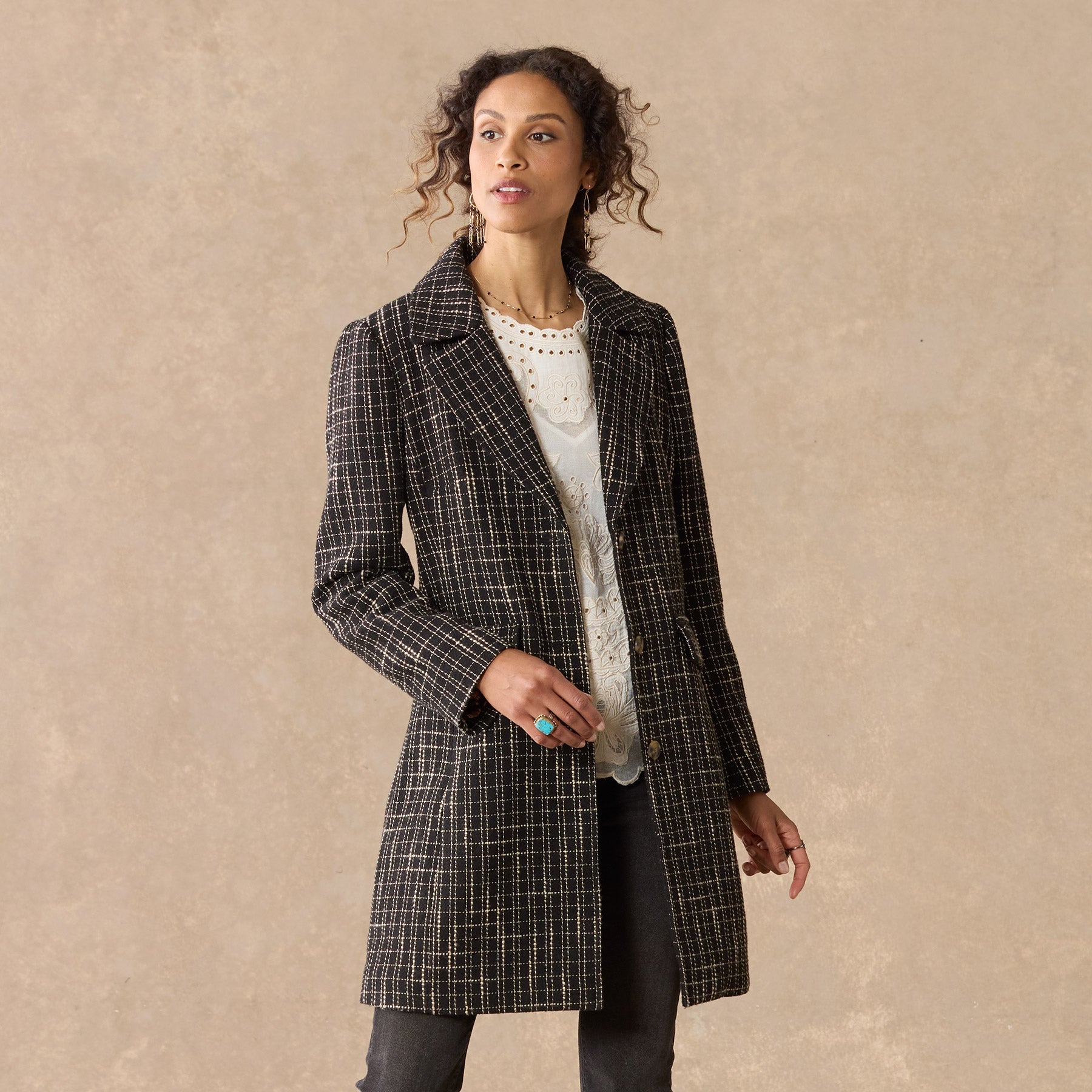 Jackson Valley Topper, Petite - Sundance Clothing