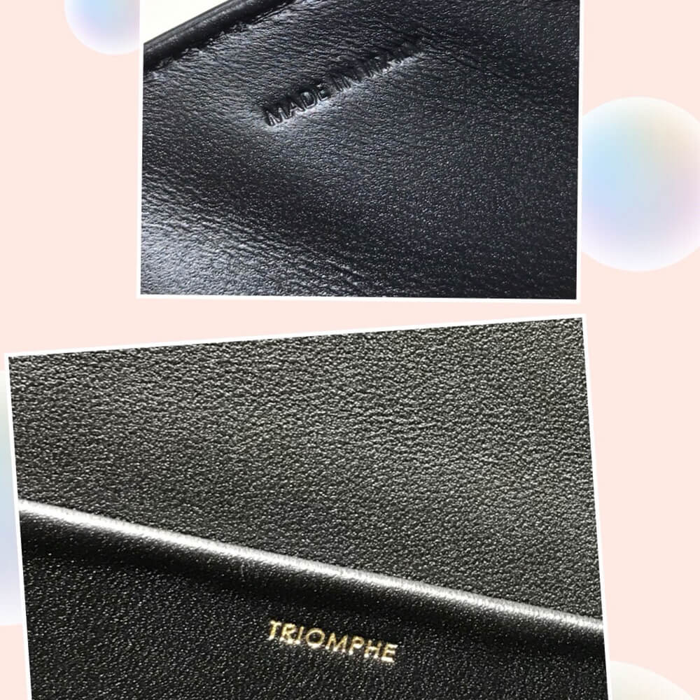 Celine Classique Triomphe Bag In Shiny Calfskin1:1High-quality replica