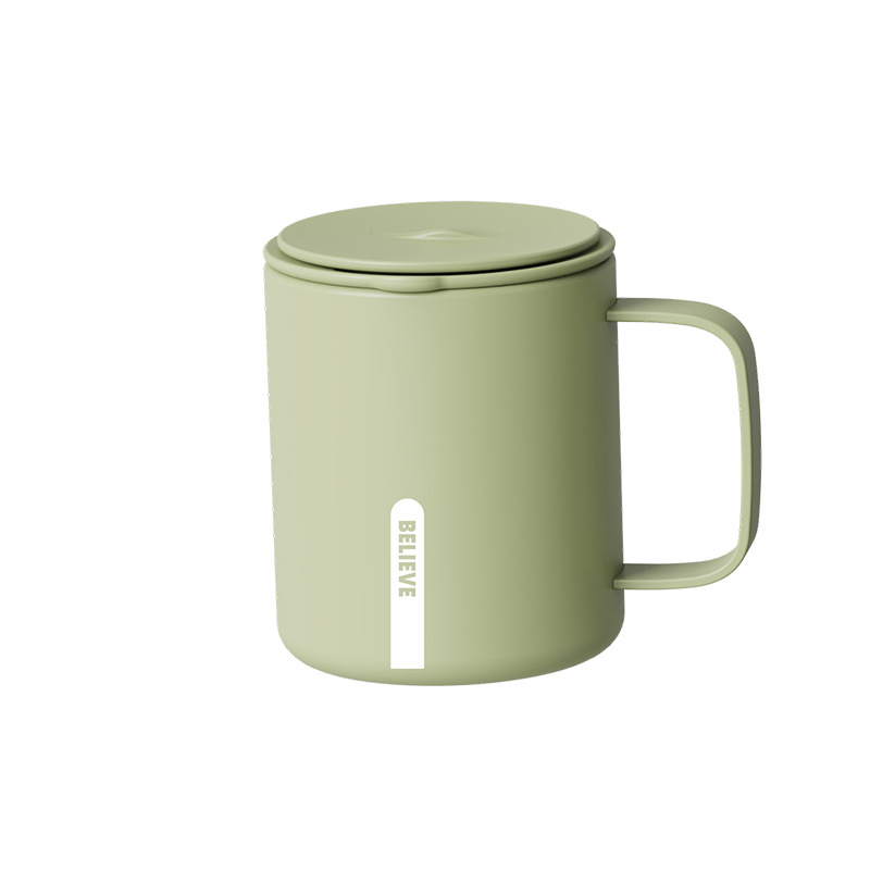 Modern 316 Stainless Steel Office Cup Tea Thermos Water Cup Drink Thermos Cup Coffee Mug for Office Advertising Gift