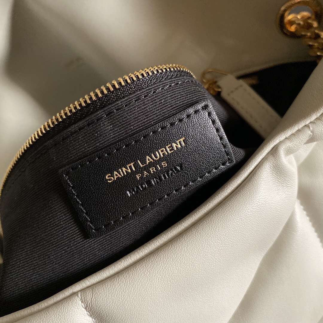 PUFFER SMALL BAG IN QUILTED SUEDE1:1High-quality replica