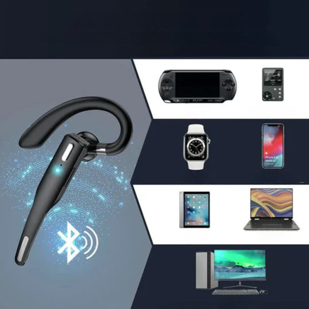 Professionele Bluetooth-headset met Ruisonderdrukking en Ergonomisch Ontwerp