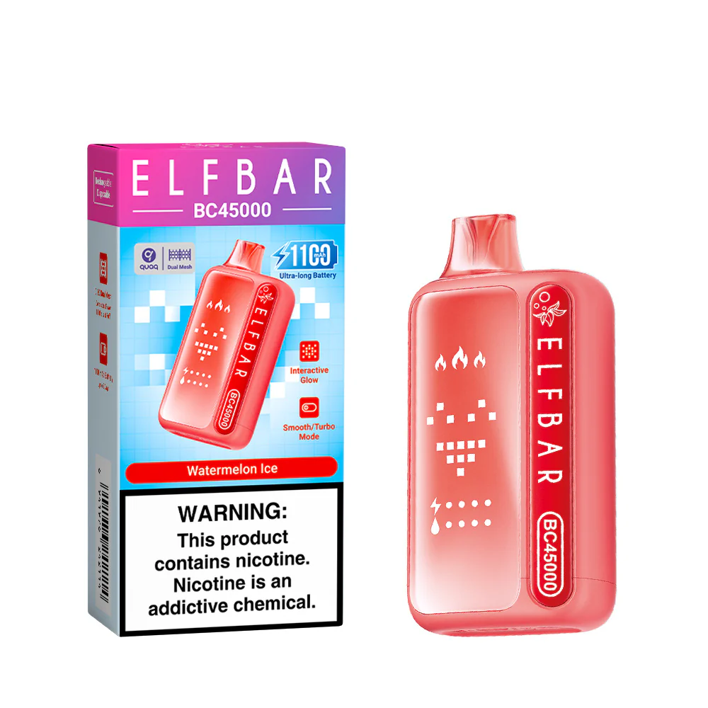 ELFBAR BC45000 vape usa e getta ricaricabile (tutti i gusti)