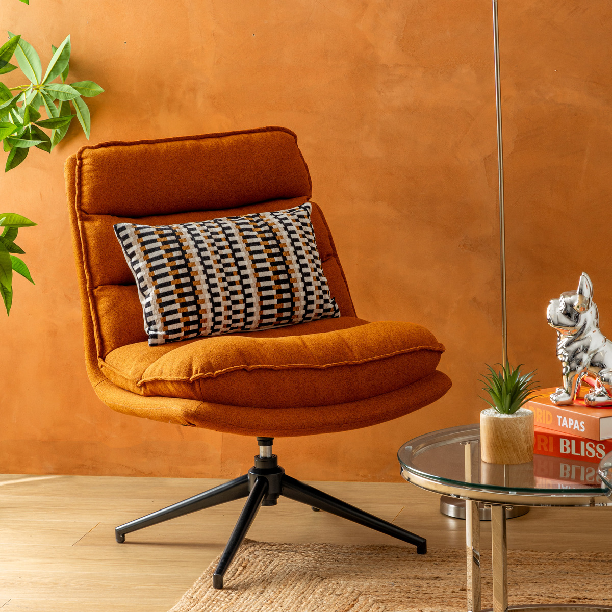 Swivel chair "Harper" Amber, 1 seat