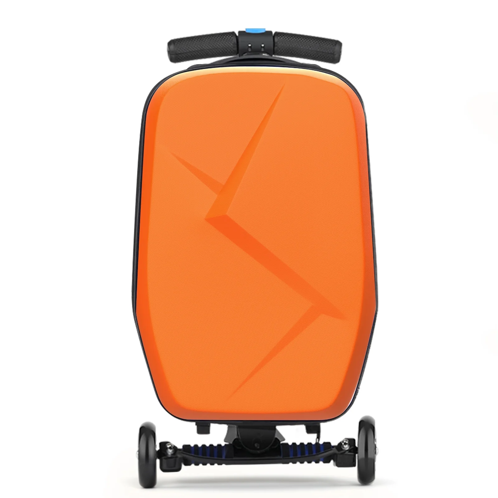 Advwin Scooter Luggage for Kids & Adults, Hardside Ride on Suitcase for Kids Ages 4-15 Multifunctional Lightweight Foldable Carry on Luggage with Wheels Ride on for Children Teenagers, Pink - Image 40