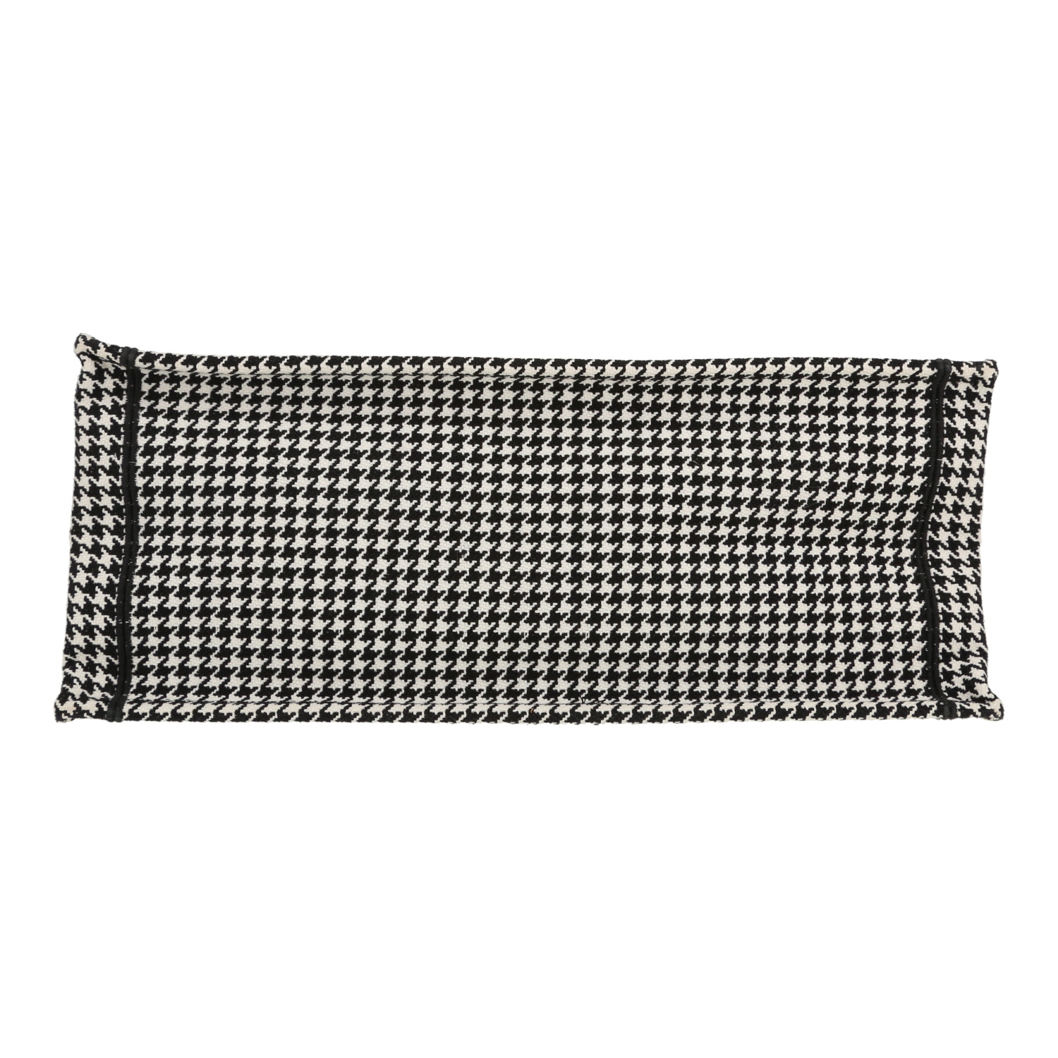Dior Book Tote shopping bag in black and white canvas1:1High-quality replica