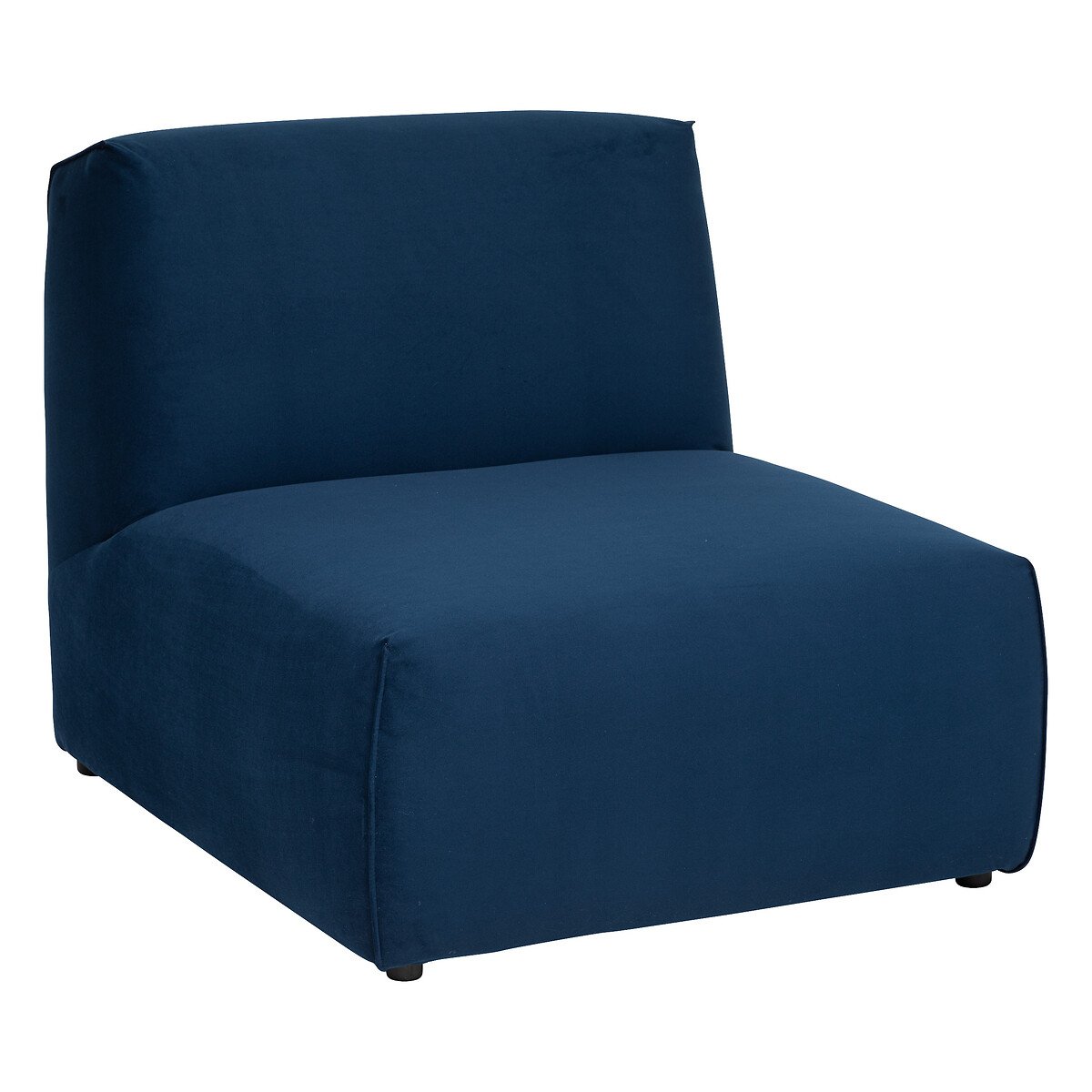 Lounge module "Kiona" Velvet, blue
