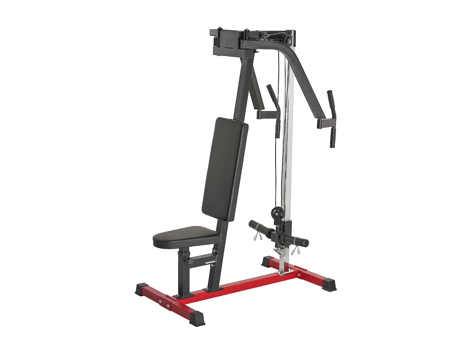 Appareil de Musculation SucceBuy, Presse Pectoral Réglable, Capacité de 204 kg, Gym Domicile pour Poitrine, Dos, Deltoïde Arrière et Épaules