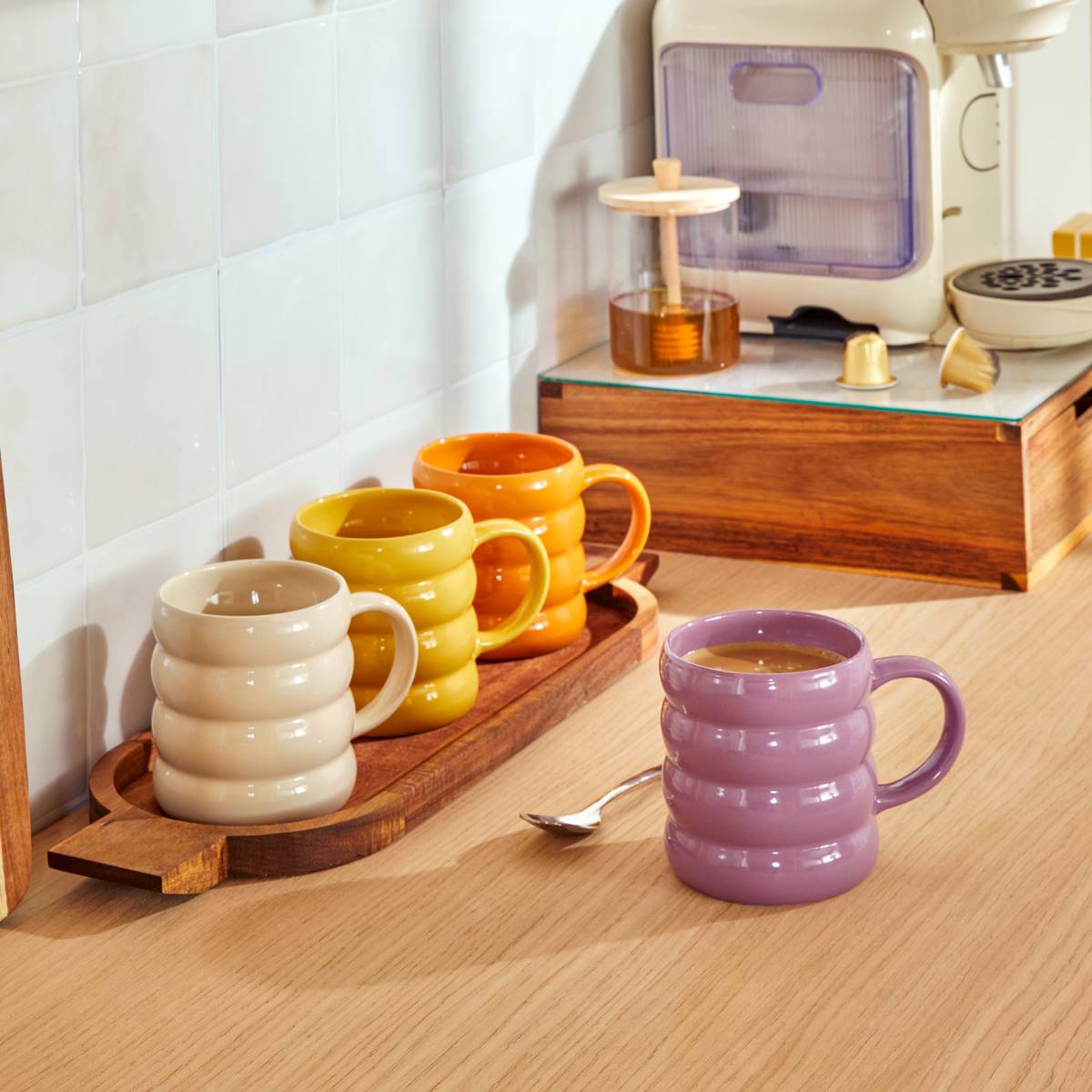 Mug "Poolside" 440 ml, Stoneware (ceramic)