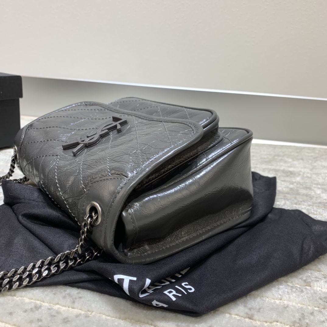 YSL NIKI MINI FLAP BAG1:1High-quality replica