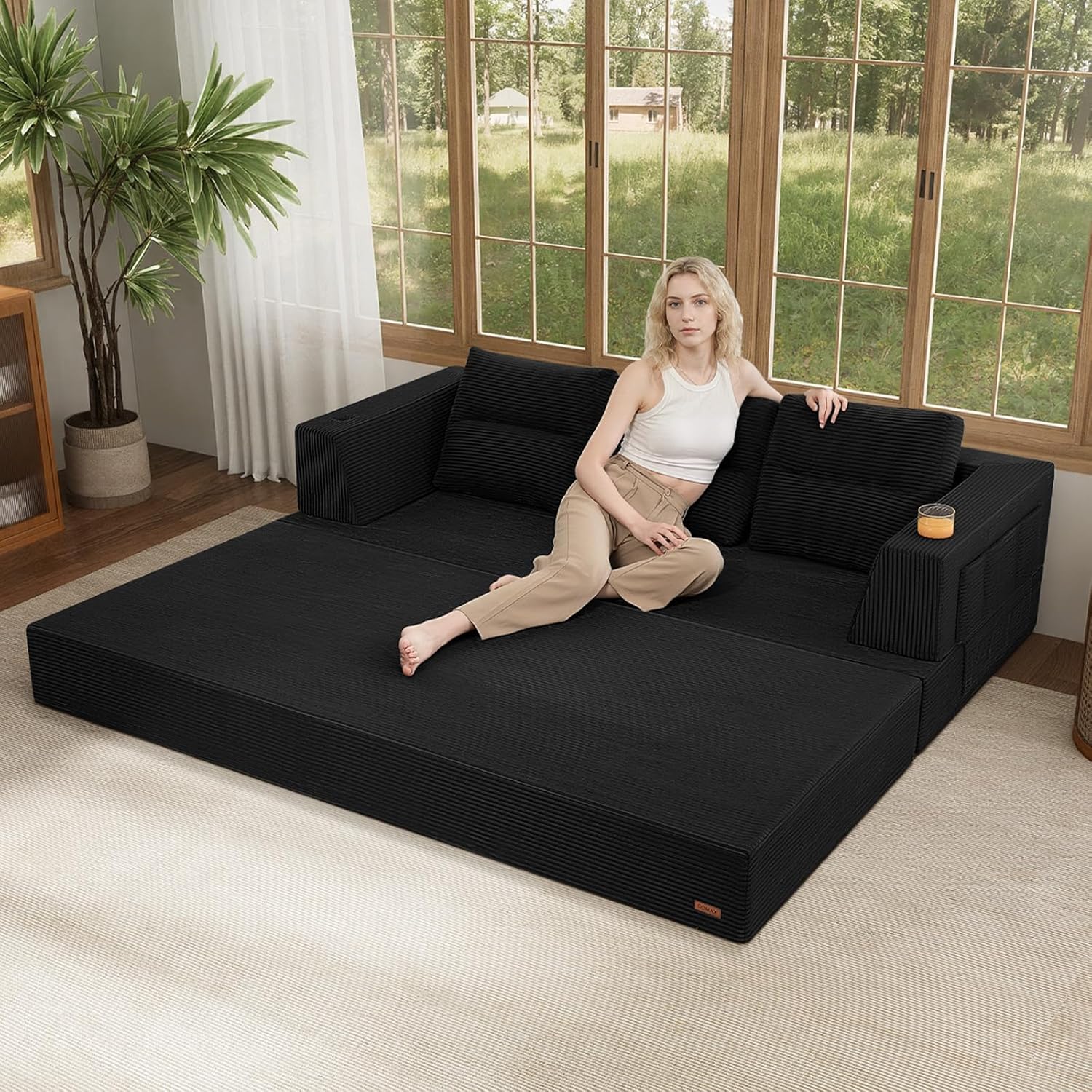 COMAX Futon Sofa Bed Queen, 79