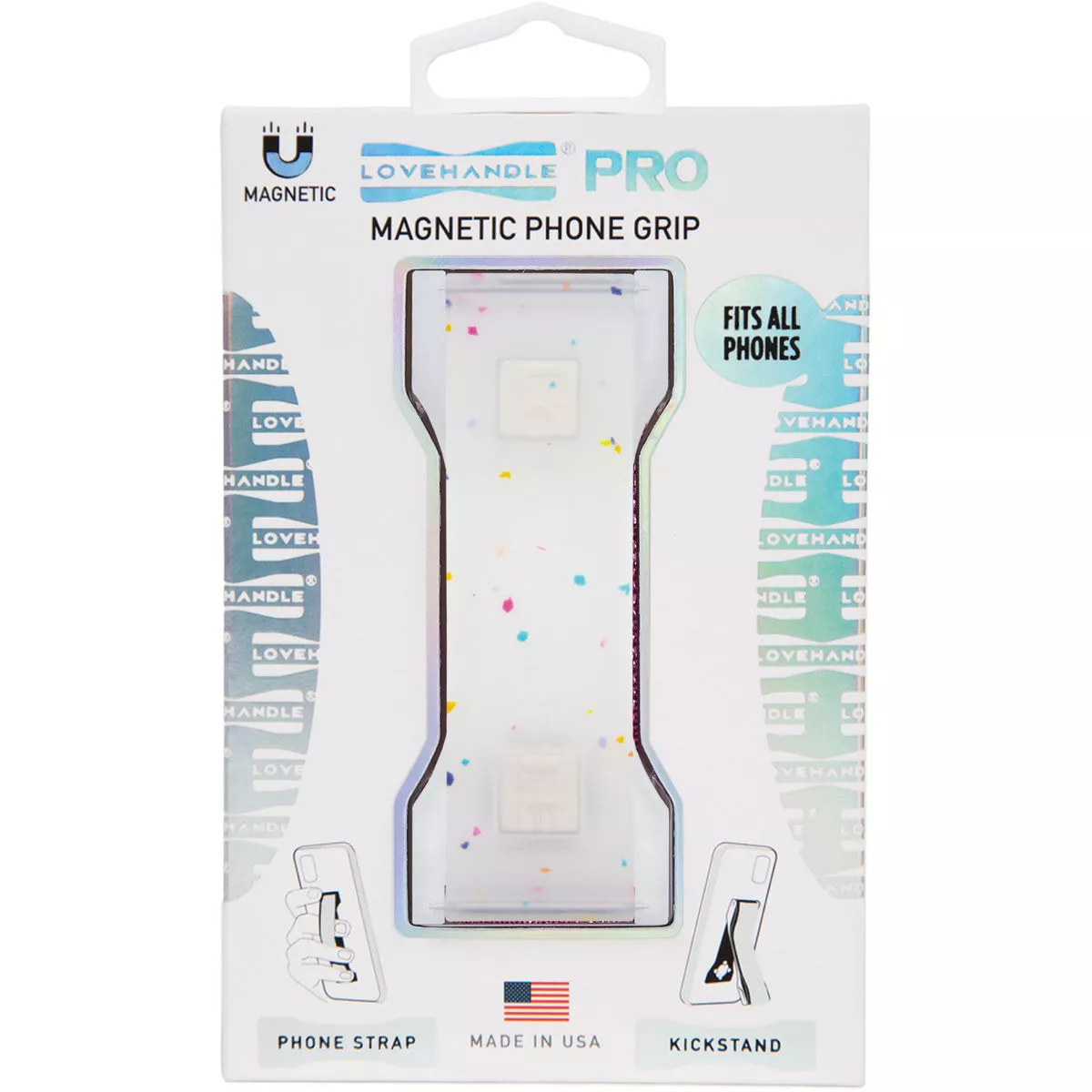 LoveHandle PRO Confetti Phone Grip