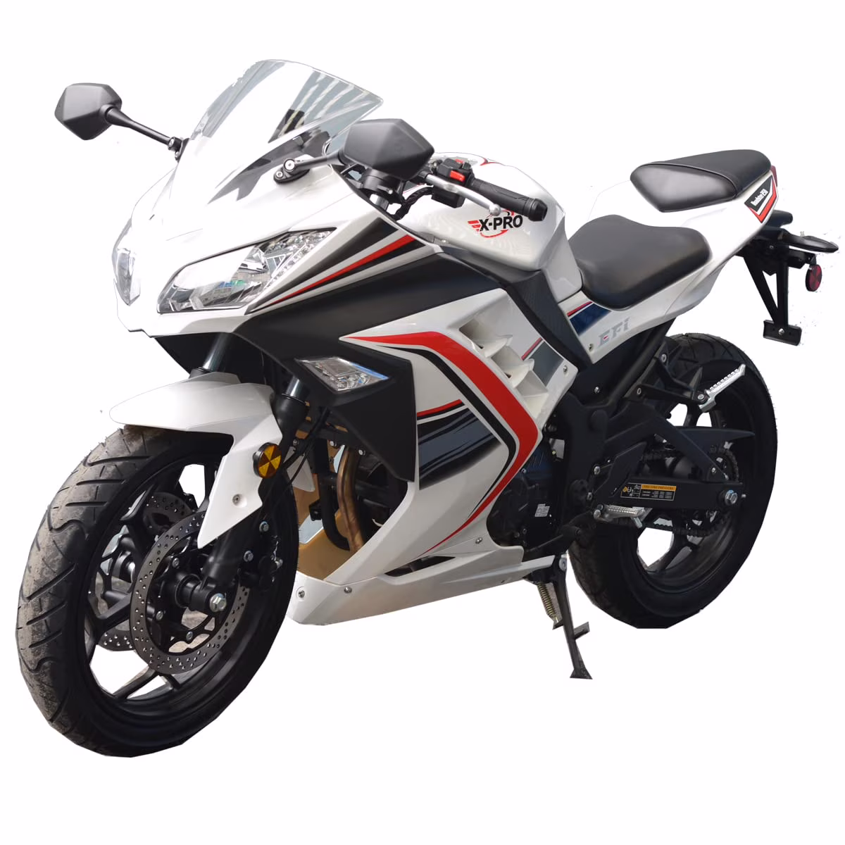 X-Pro Brand New 250cc EFI Fuel Injection Dirt Bike Motorcycle Street Bike, 6 Manual Transmission Electric Start 17" Wheels Assembled in Crate - Image 7