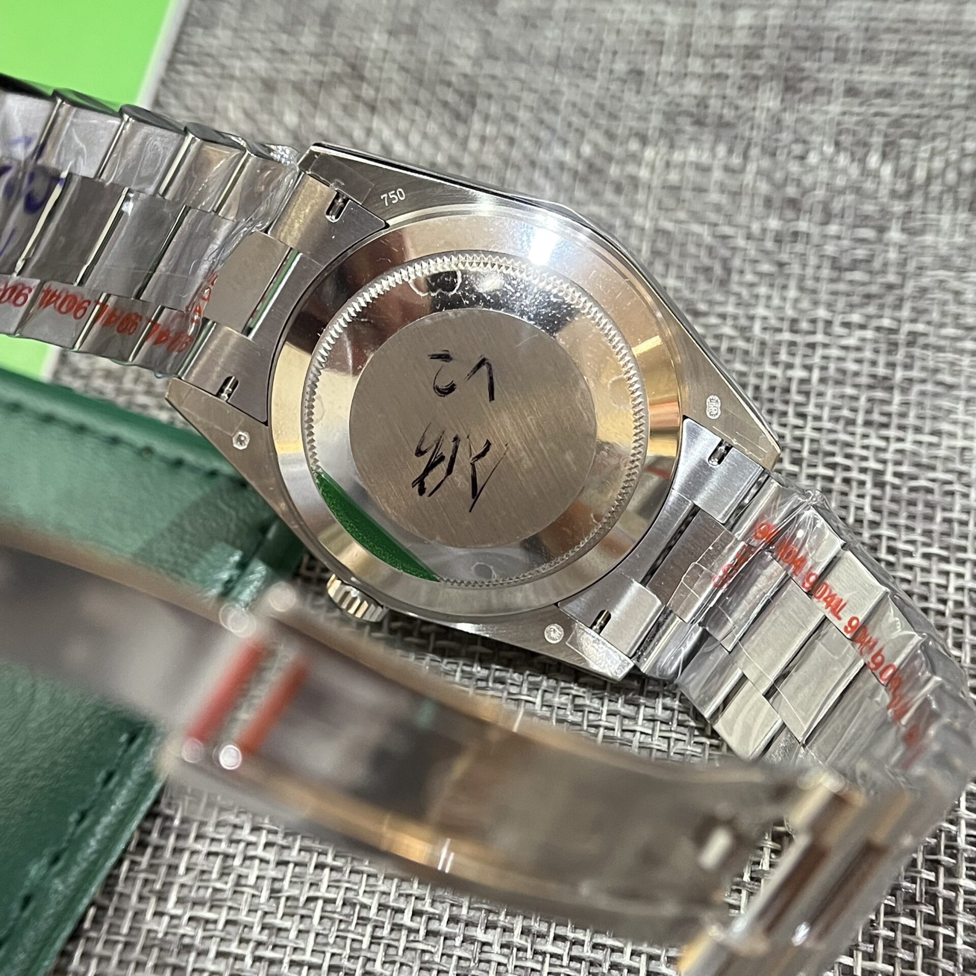 Rolex Replica 1:1 Watch Day-Date 228236 Black Dial With Stone Number GM Factory 40mm - Top club