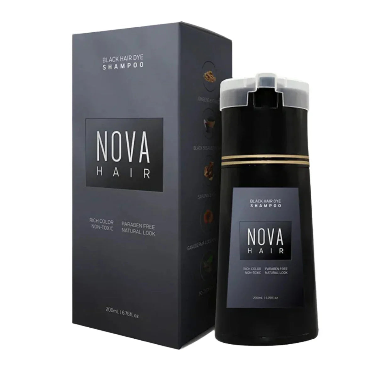Instant Kleur Haarshampoo voor Levendig Haar - 200ml