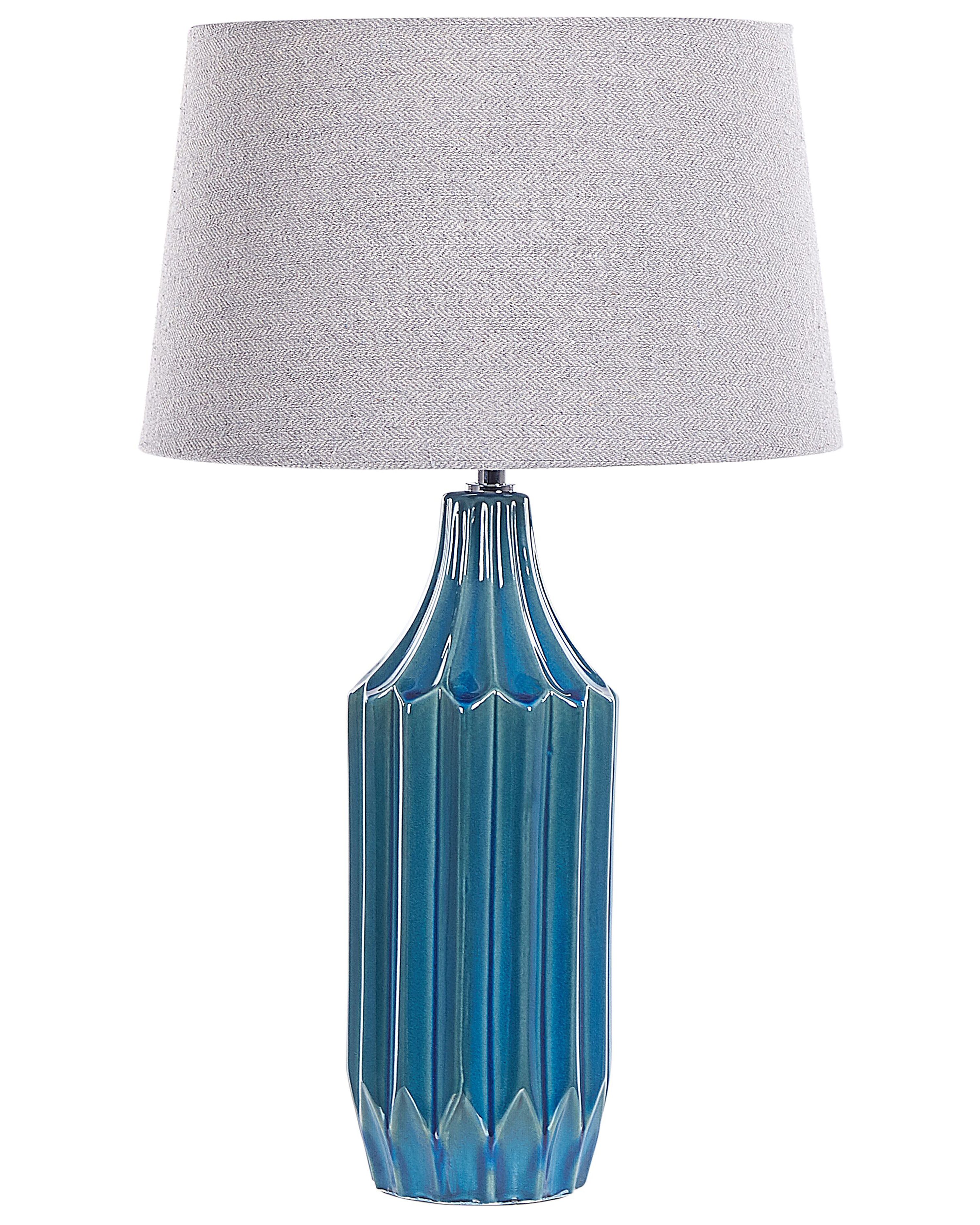 Table Lamp ABAVA Ceramic Teal