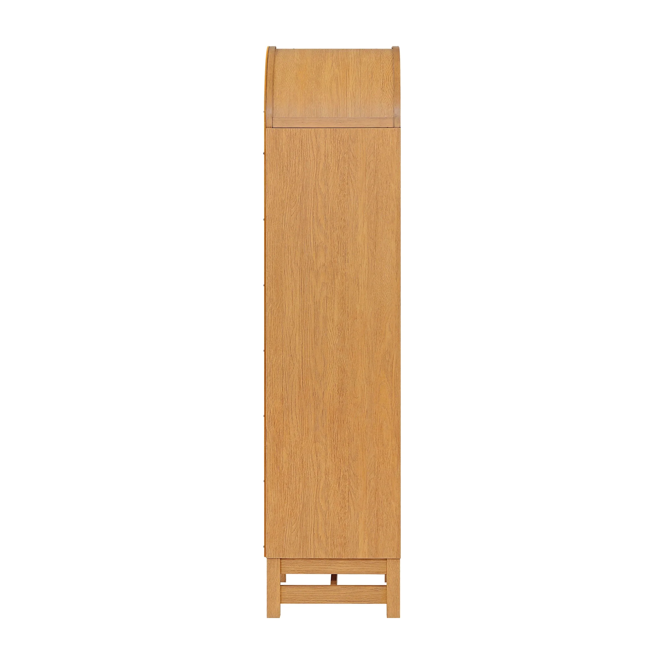Better Homes & Gardens Juliet Narrow Arch Bookcase, Rich Black and Light Honey - Image 32